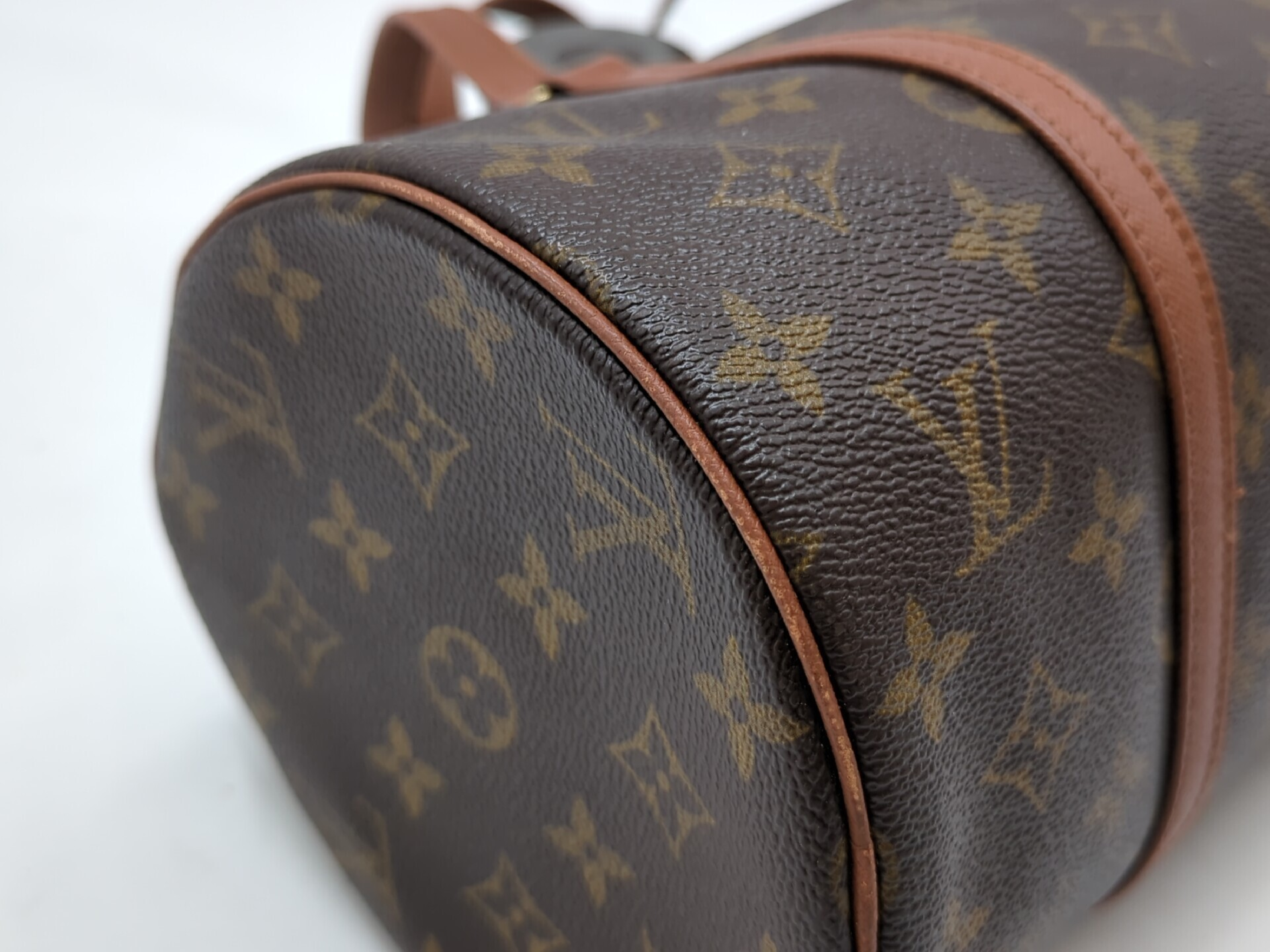Monogram Old Papillon Handbag with Pouch — view 3