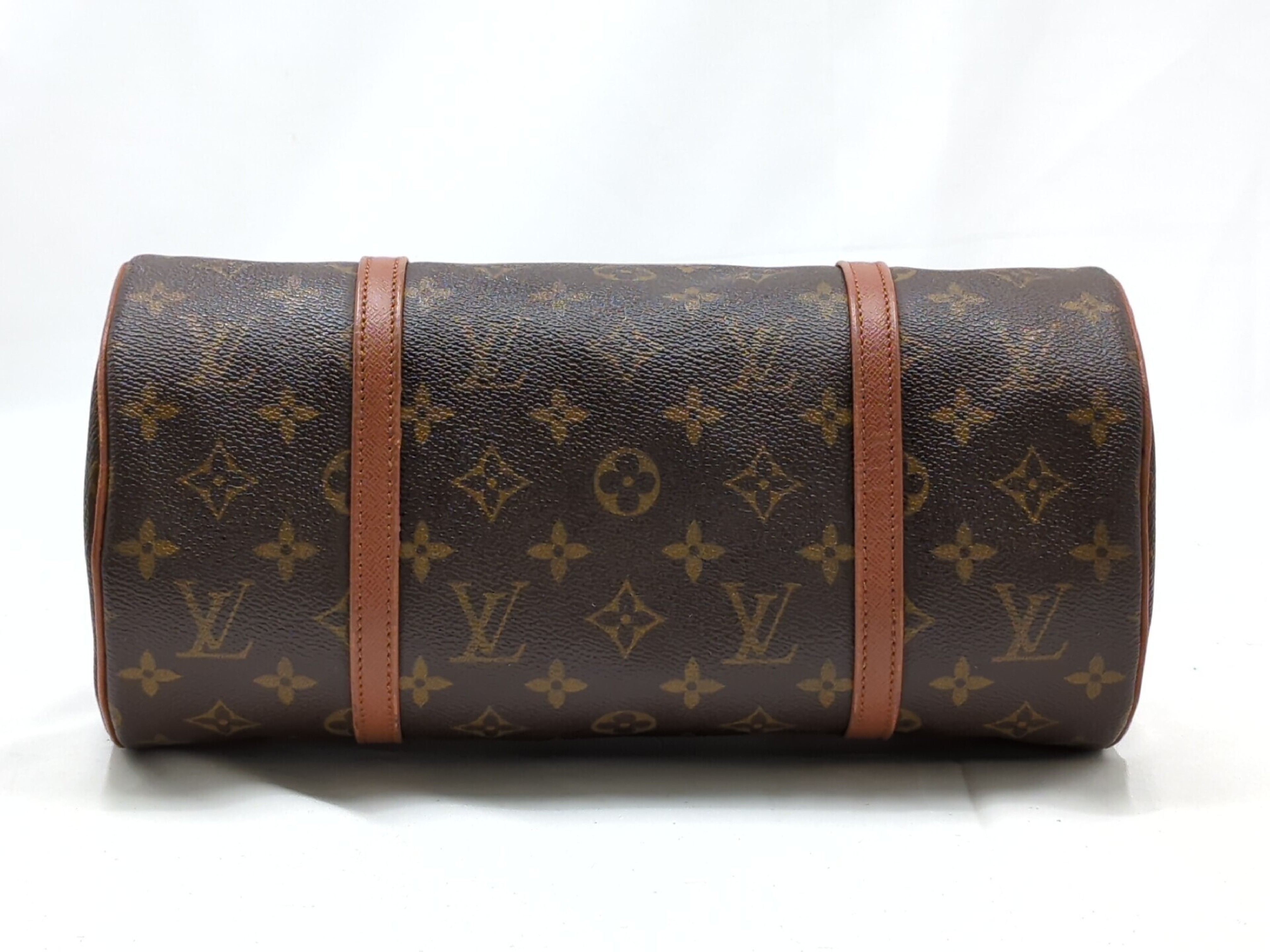 Monogram Old Papillon Handbag with Pouch — view 5
