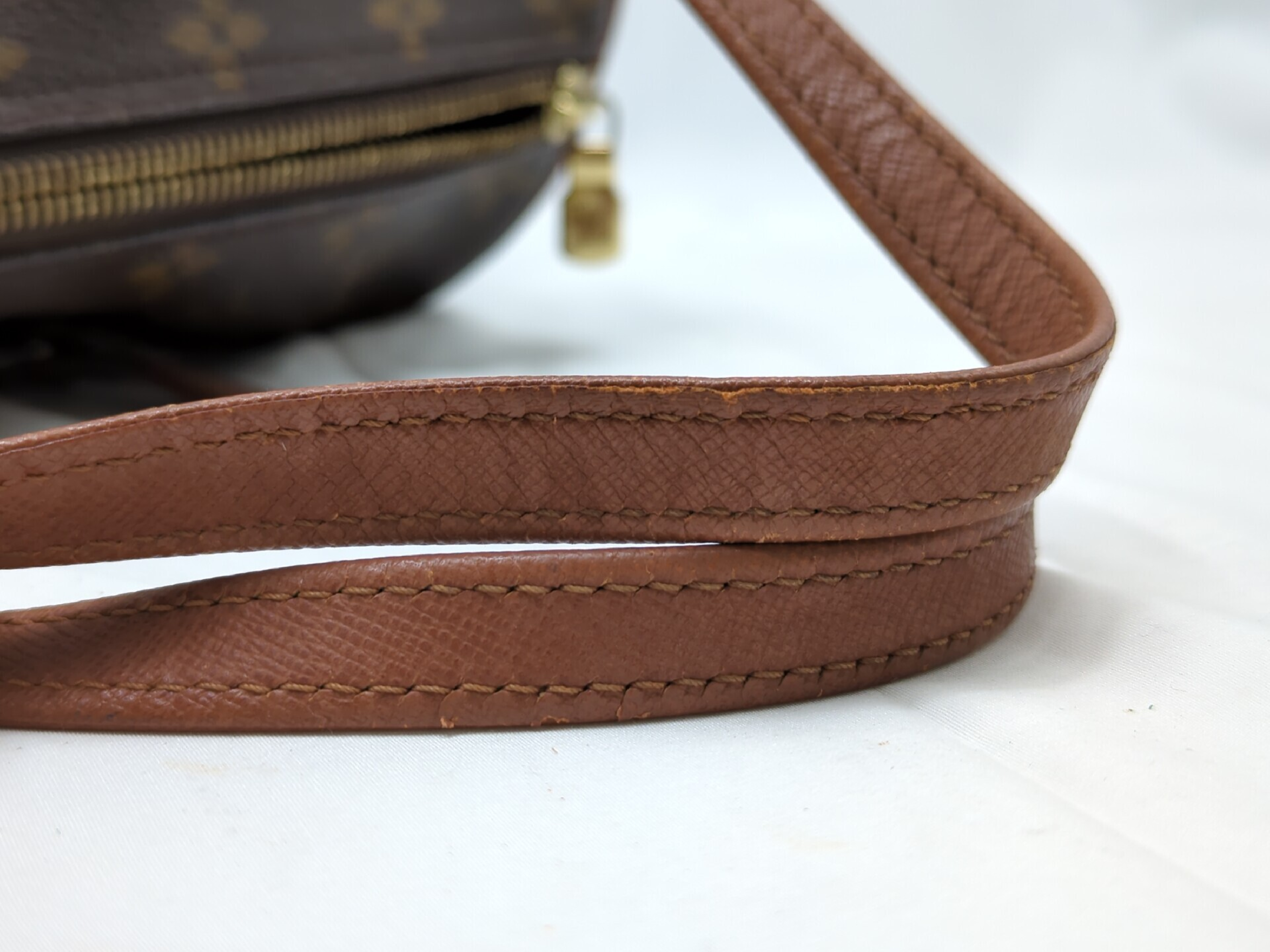 Monogram Old Papillon Handbag with Pouch — view 7