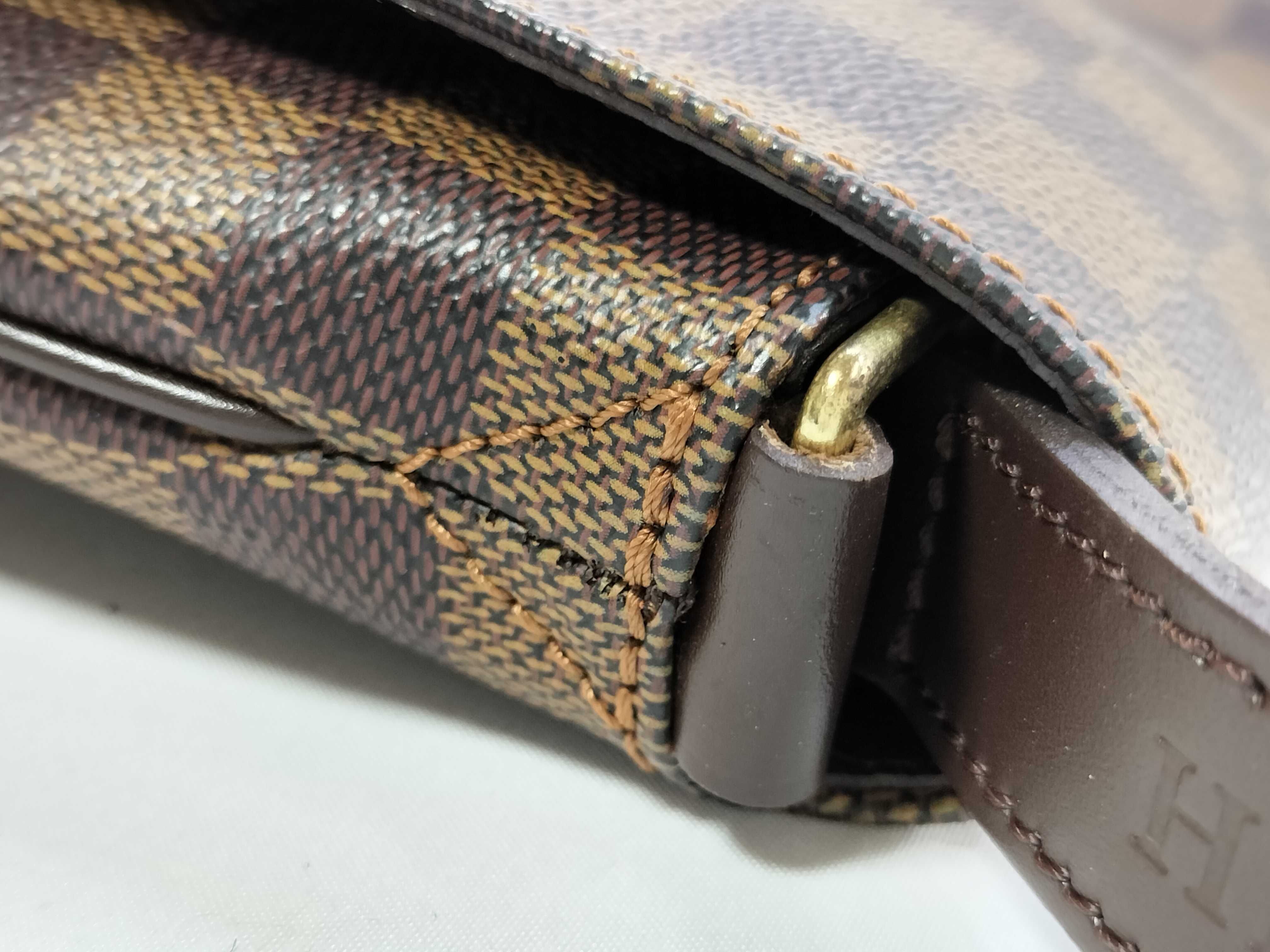 Damier Musette Salsa Shoulder Bag with Initials — view 4