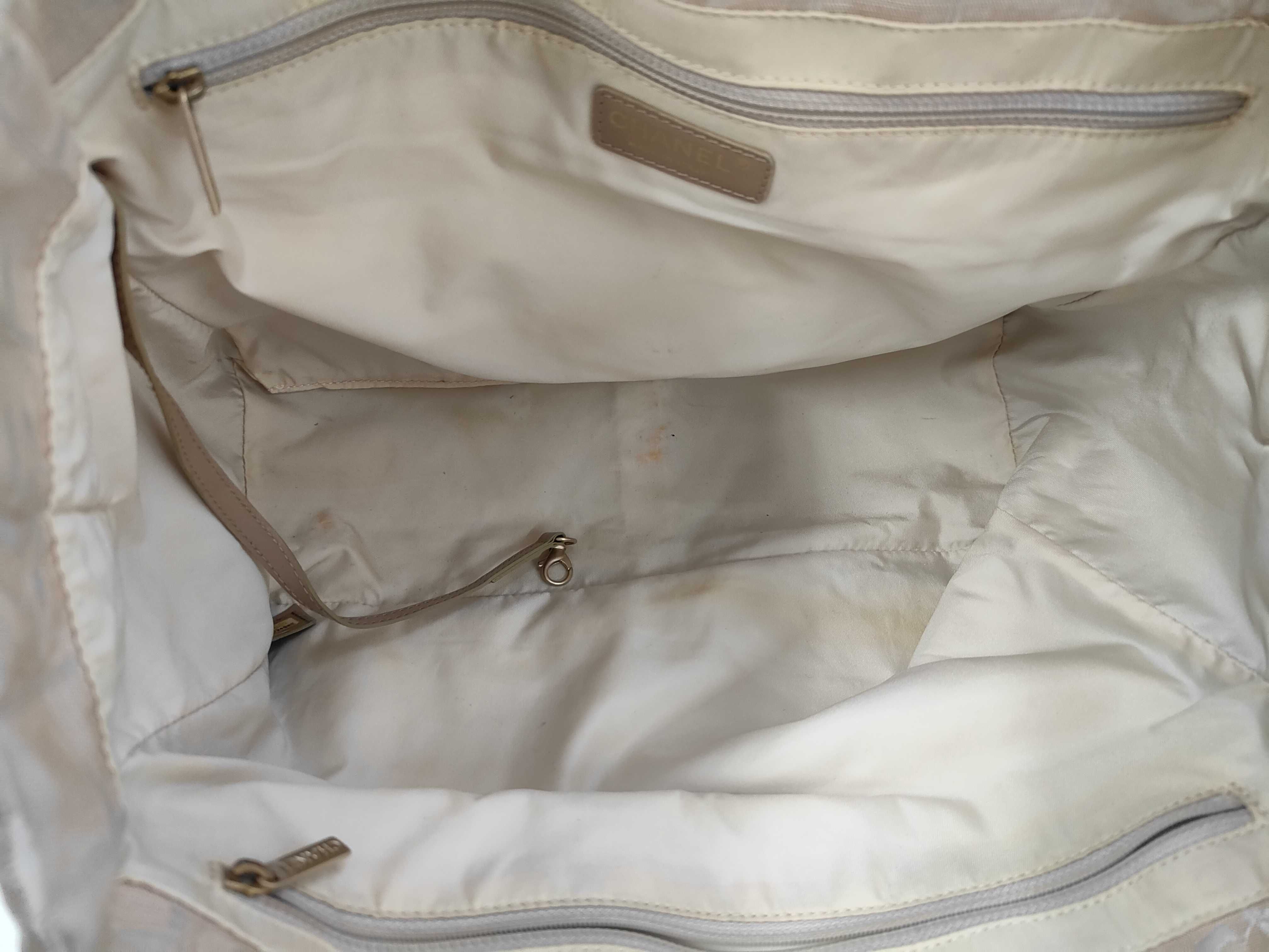 New Travel Line New Travel Tote Beige Tote Bag — view 8