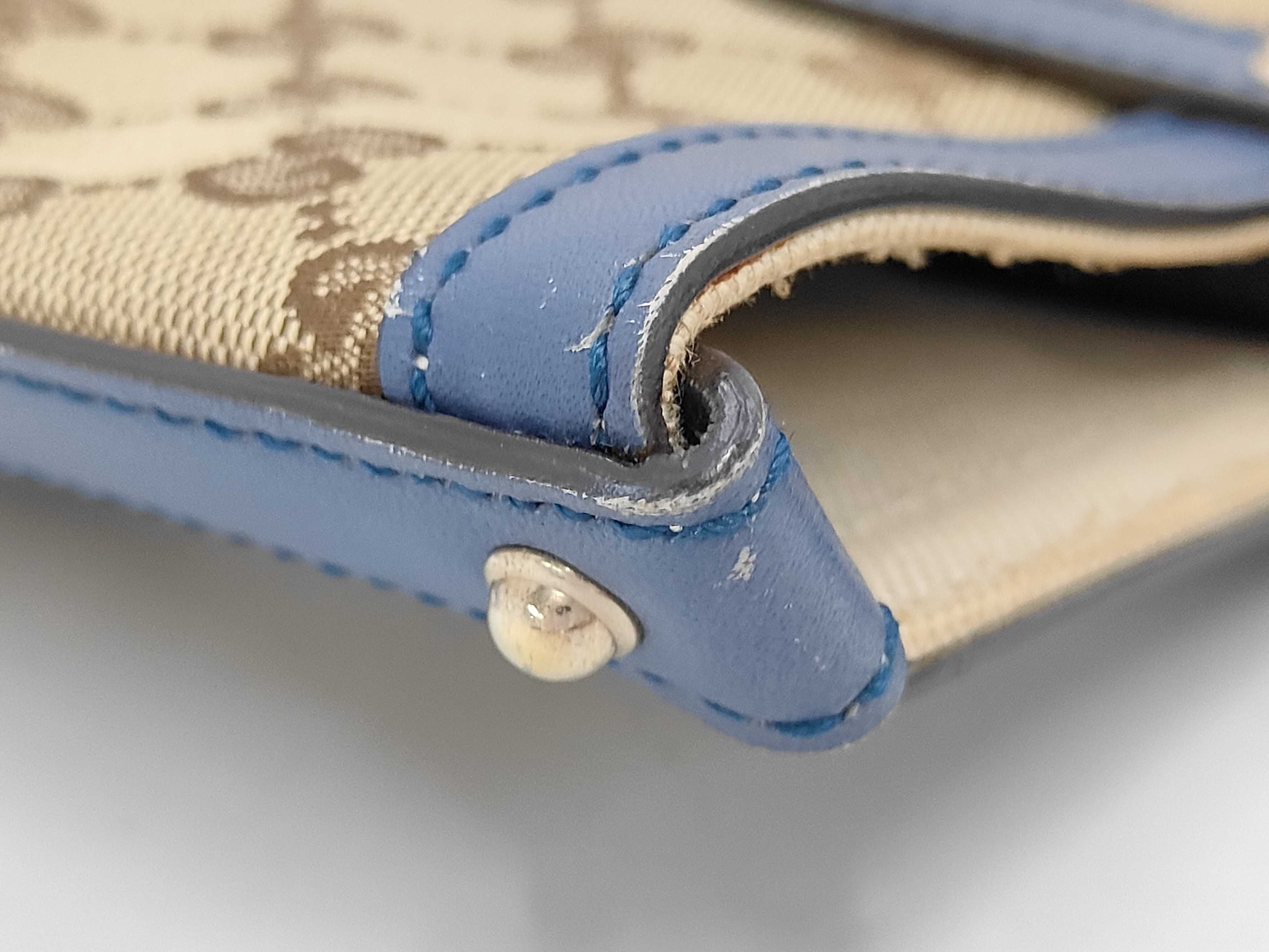GG pattern logo leather tote bag — view 10