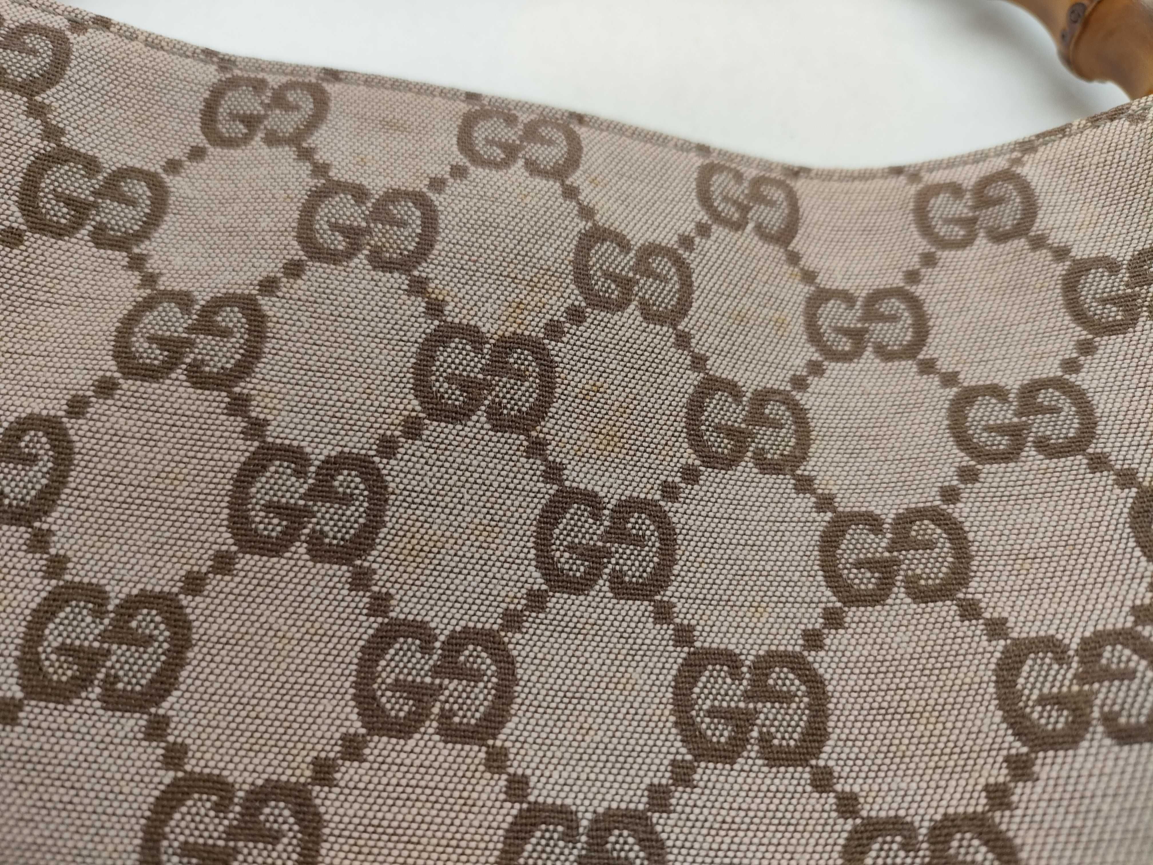 Bamboo GG Canvas 001・4095 2-Way Shoulder Bag/Handbag — view 13