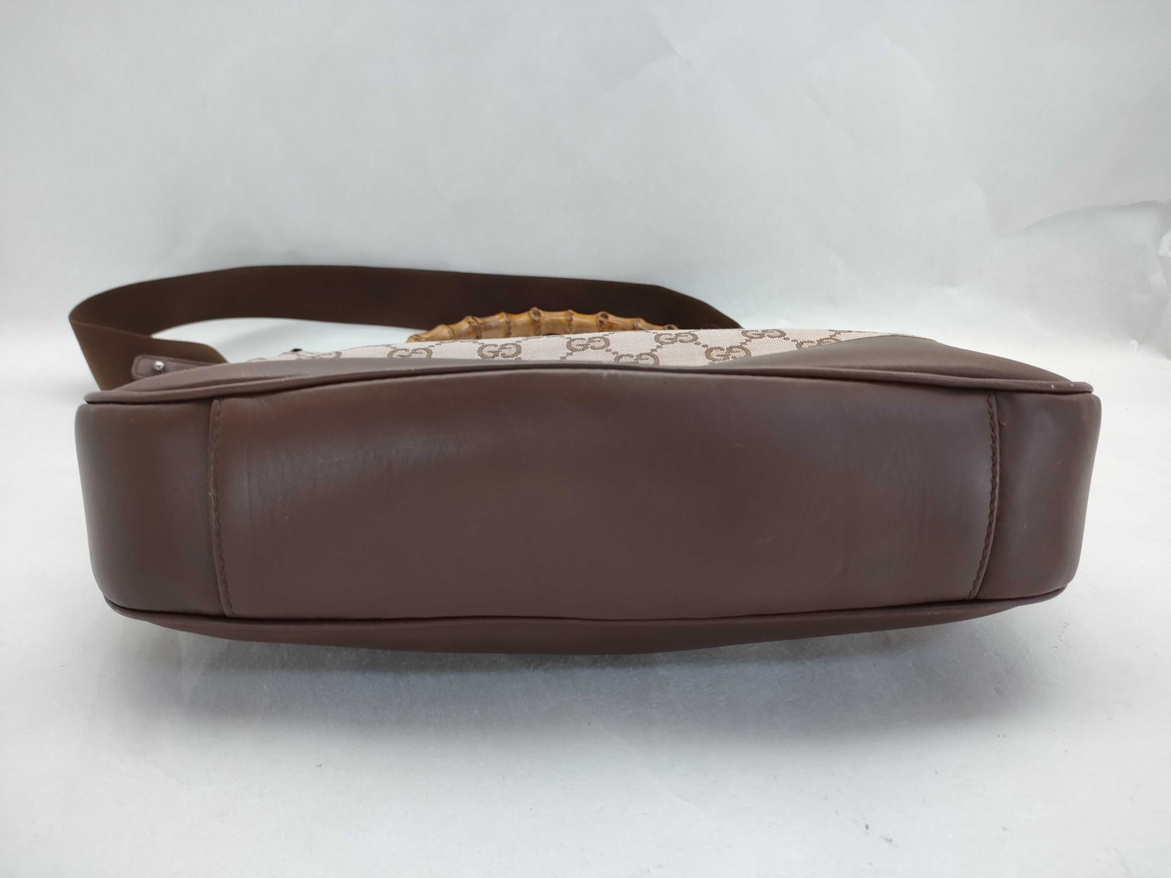 Bamboo GG Canvas 001・4095 2-Way Shoulder Bag/Handbag — view 8