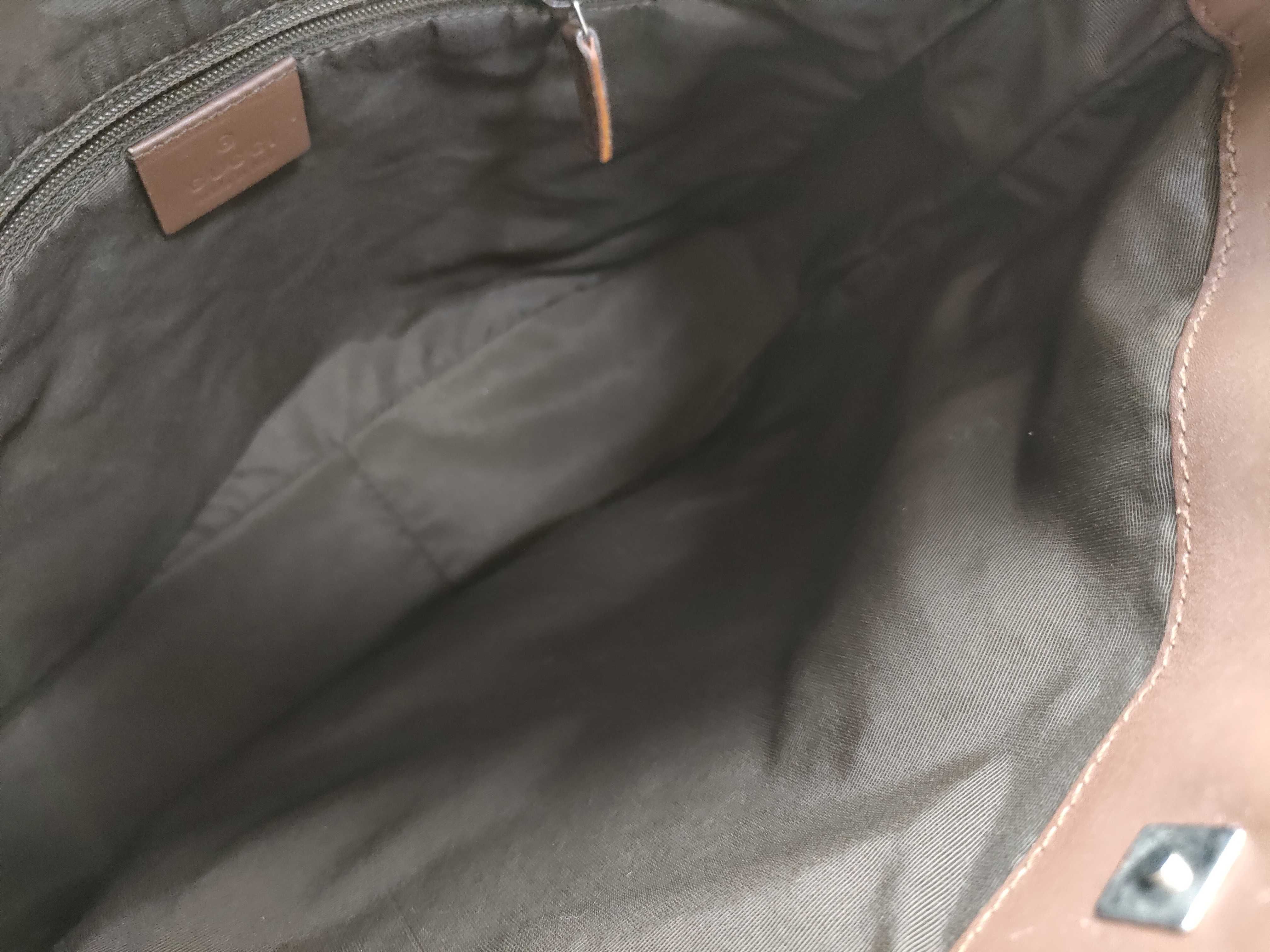 Bamboo GG Canvas 001・4095 2-Way Shoulder Bag/Handbag — view 9
