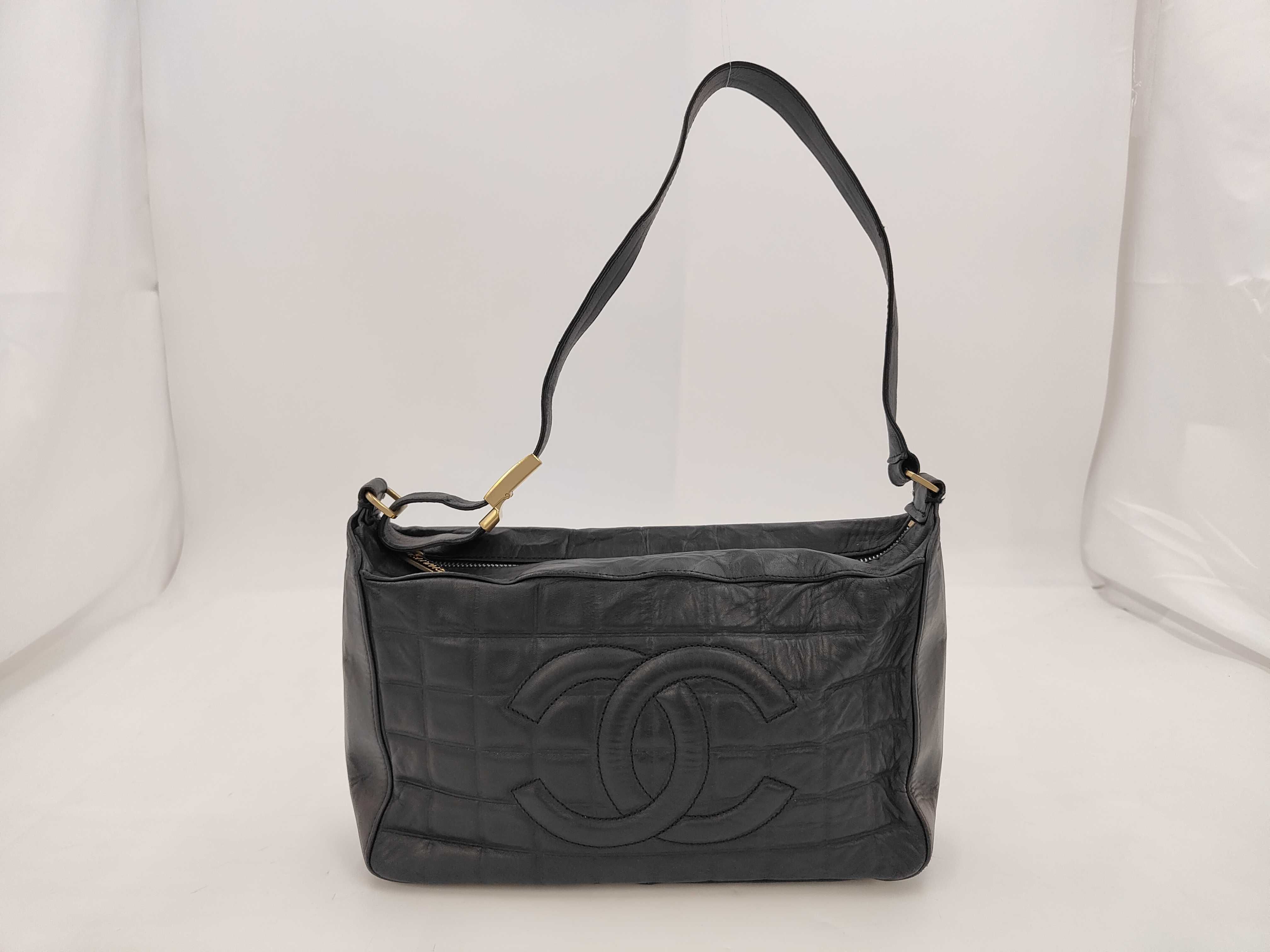 Chocolate Bar Large Coco Mark One-Shoulder Bag