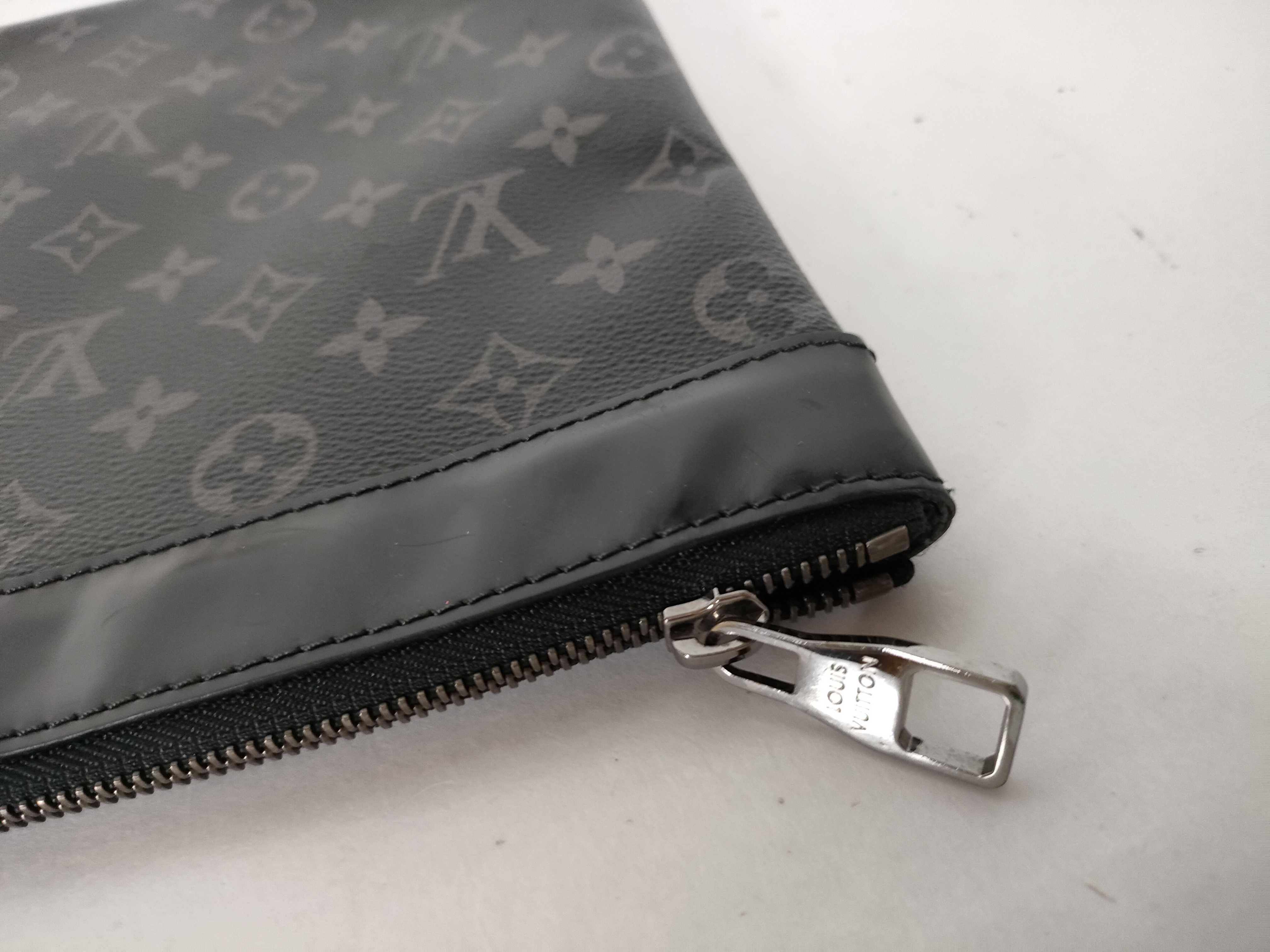 Monogram Louis Vuitton Monogram Eclipse Pochette Discovery Pouch — view 5