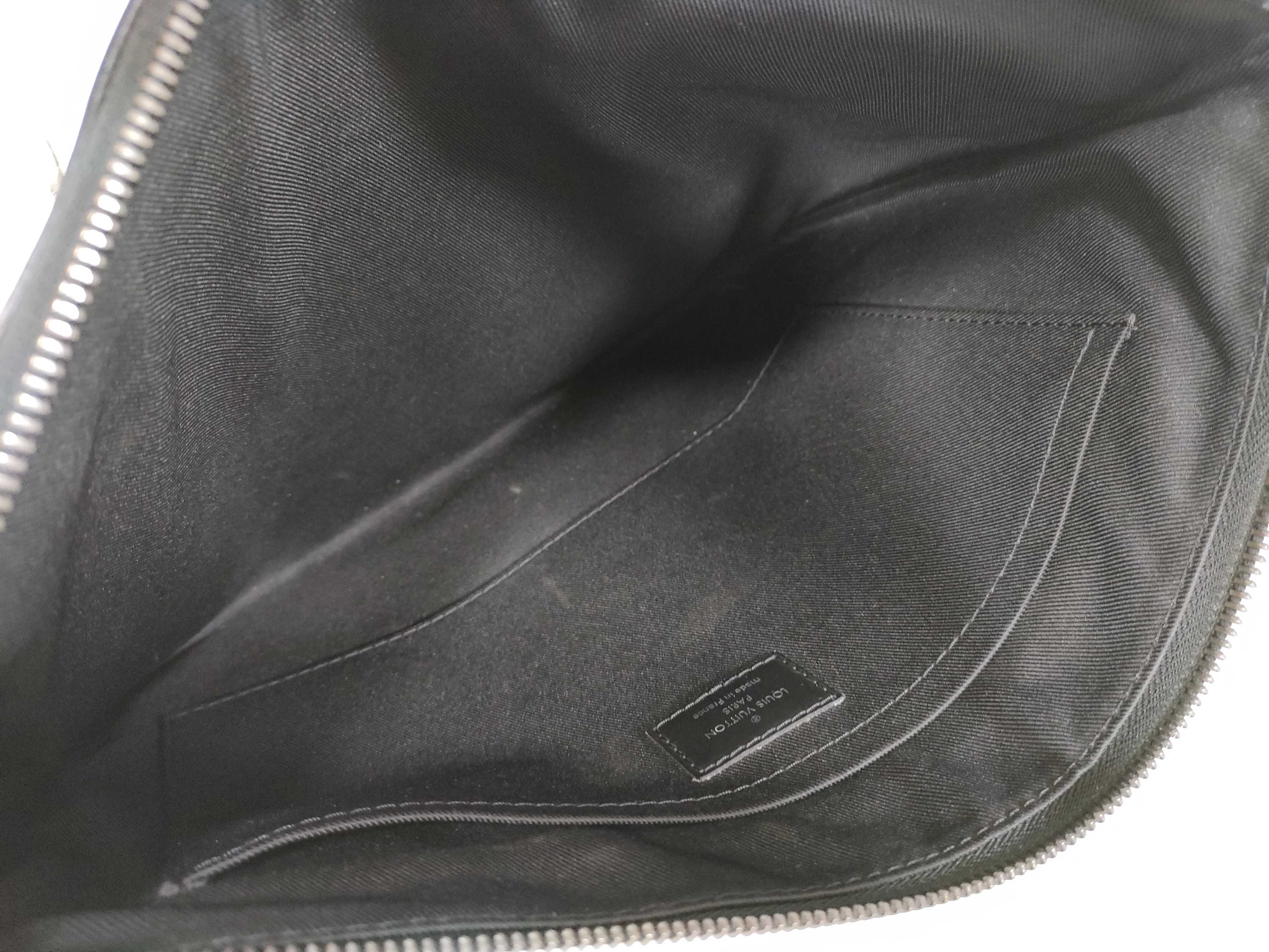 Monogram Louis Vuitton Monogram Eclipse Pochette Discovery Pouch — view 7
