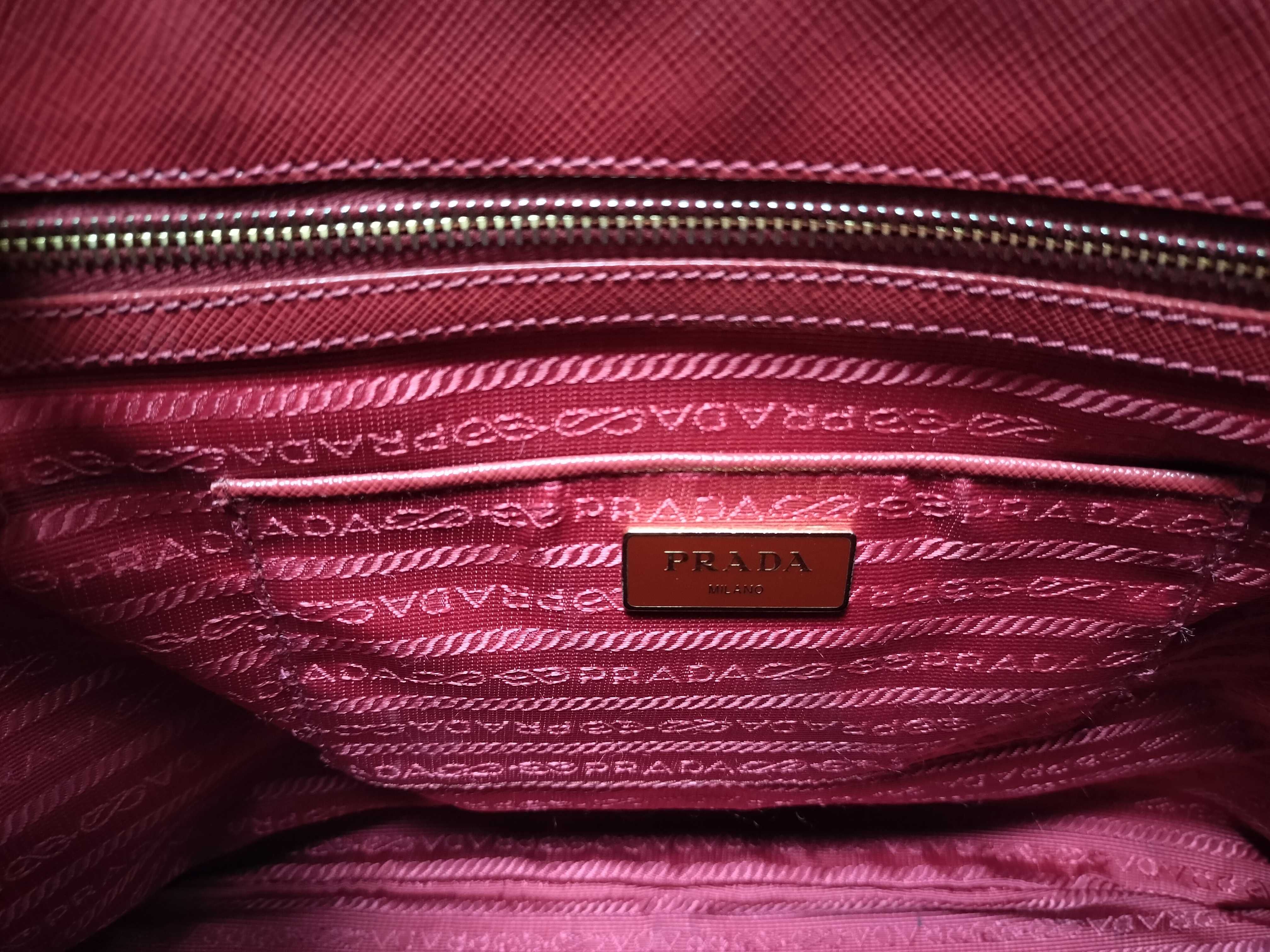 Saffiano Lux Red BN1786 Handbag — view 11