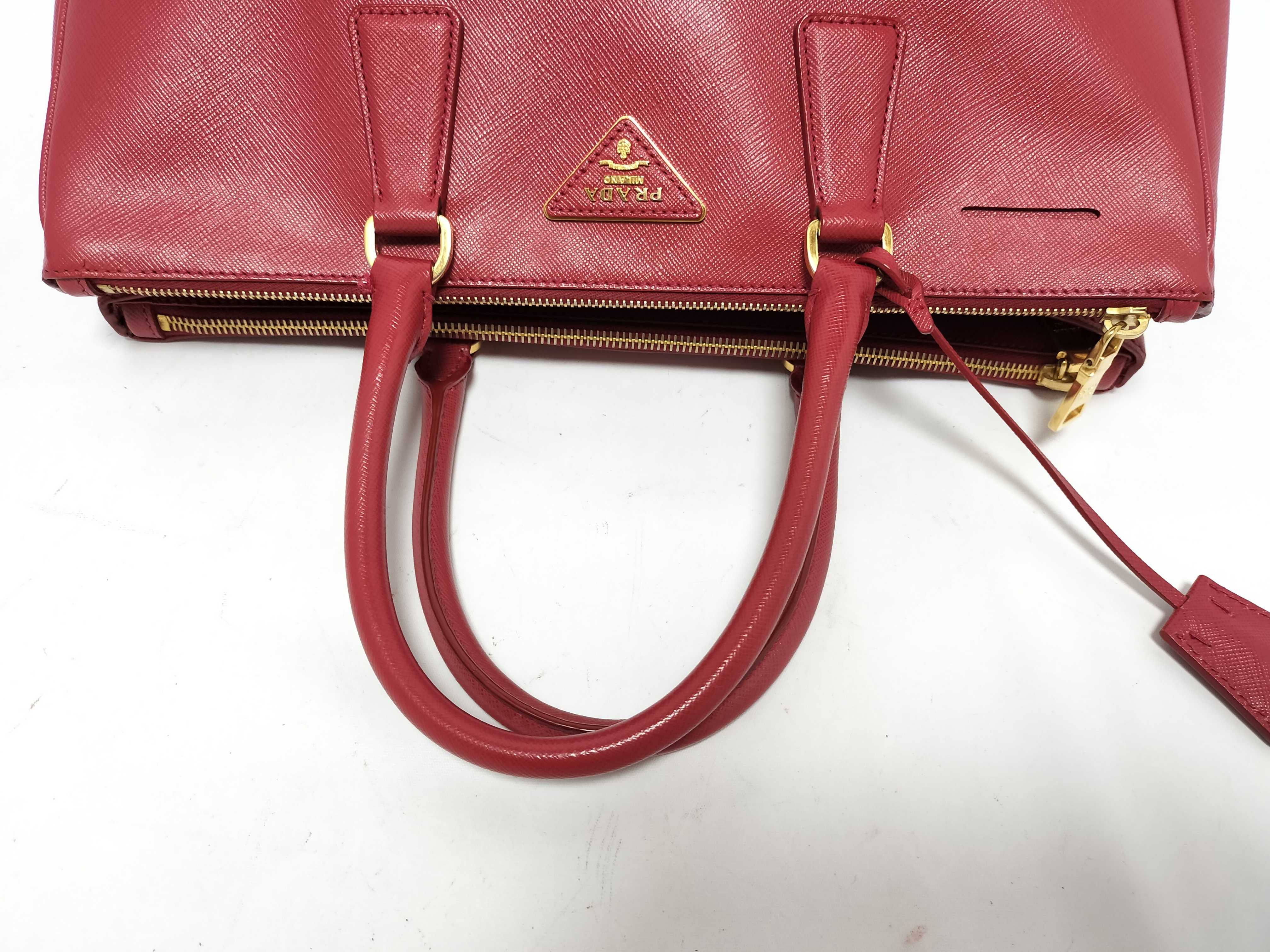 Saffiano Lux Red BN1786 Handbag — view 3