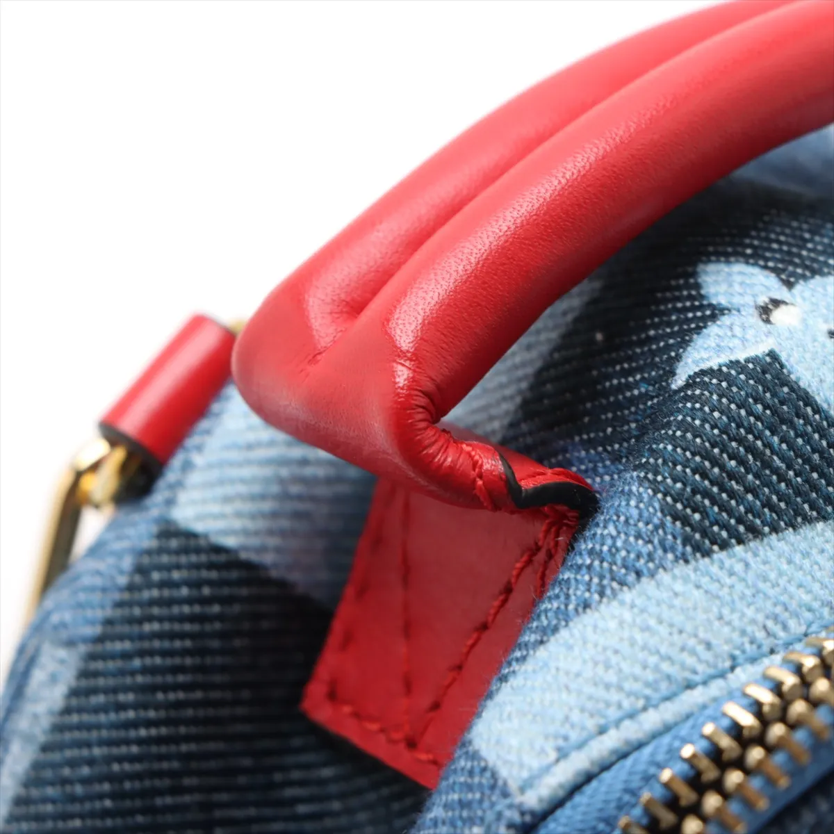 Monogram Denim Palm Springs MINI M45043 CA0220 Blue RFID Reactive — view 9