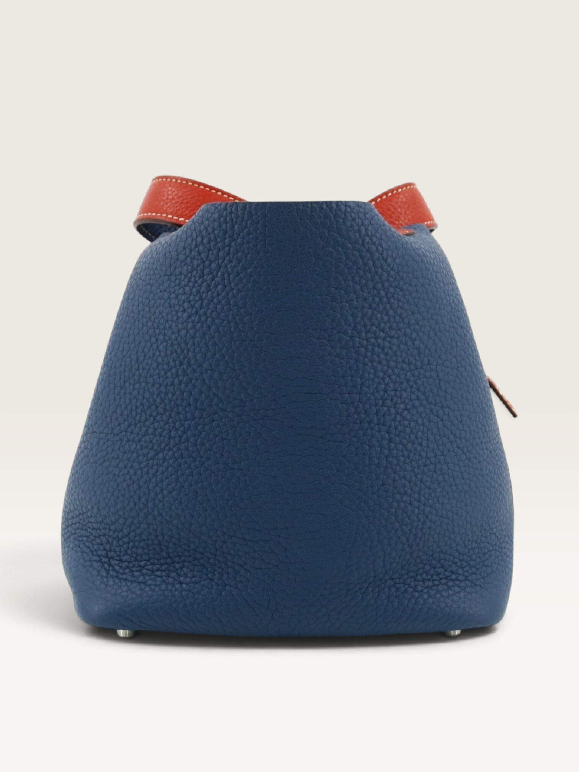 Picotin Lock PM Casaque Blue x Rouge P Handbag — view 4