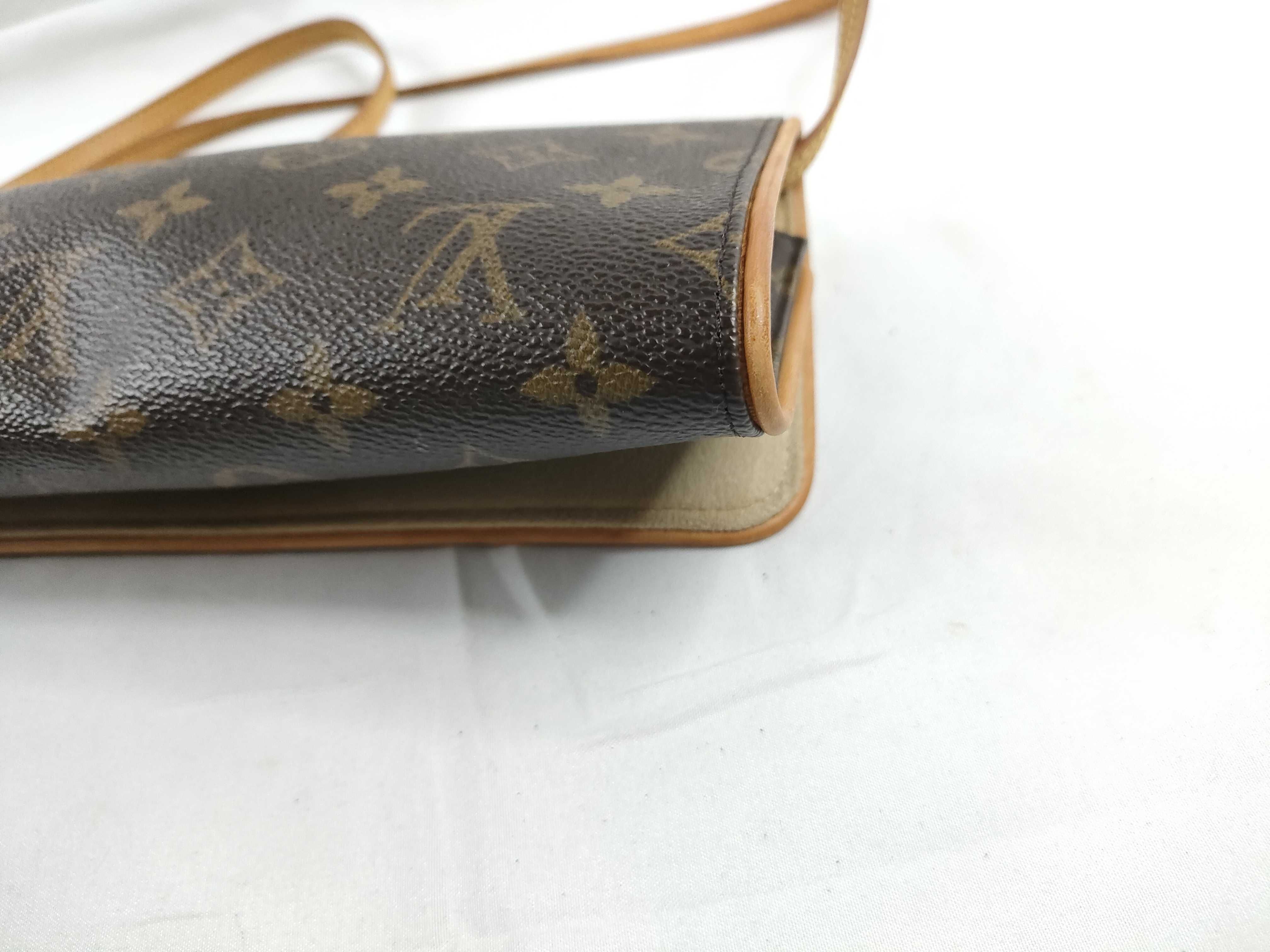 Monogram Pochette Twin GM M51852 FL1011 Brown Shoulder Bag — view 5