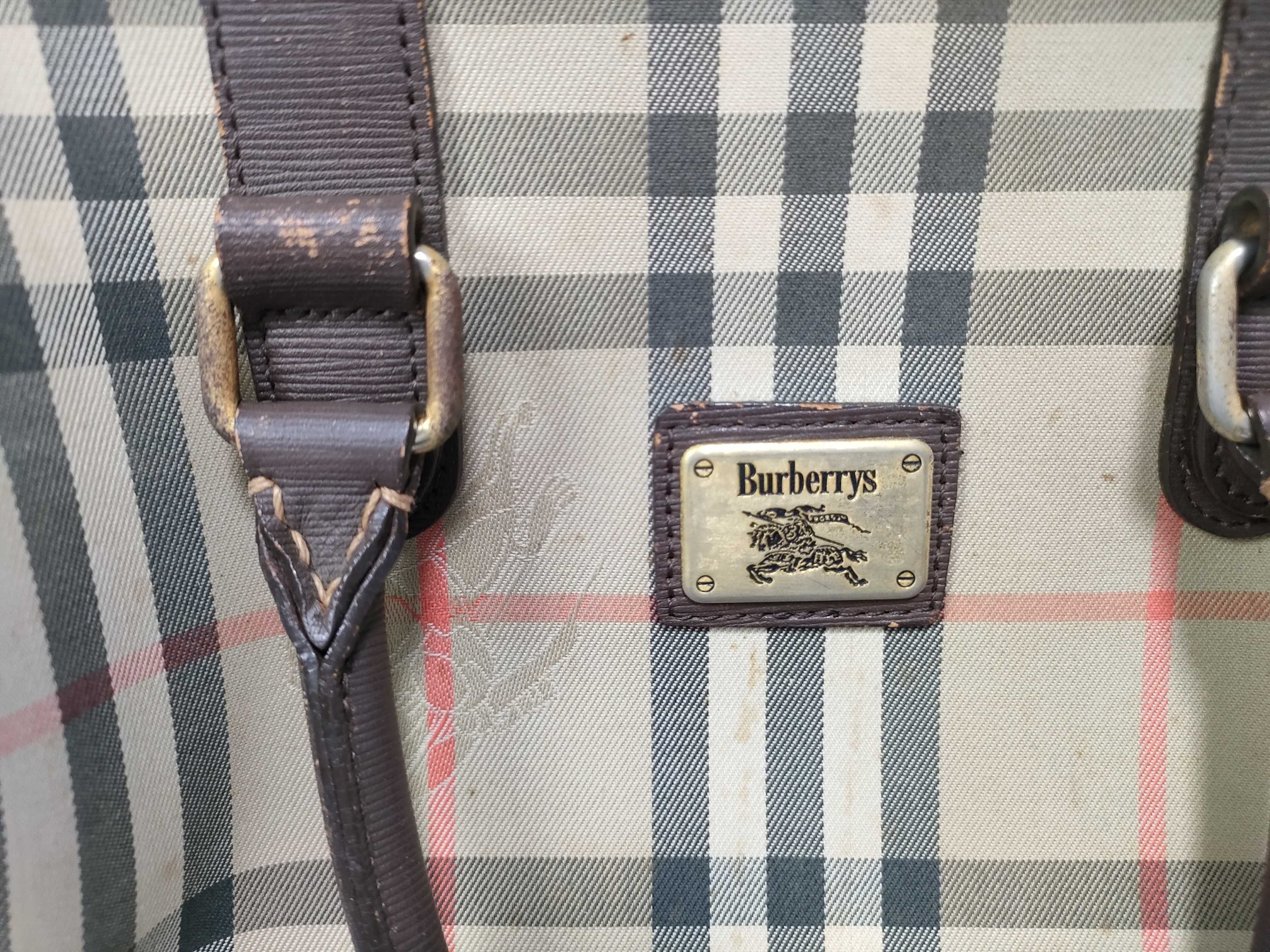 Nova Check Leather Boston Bag — view 15