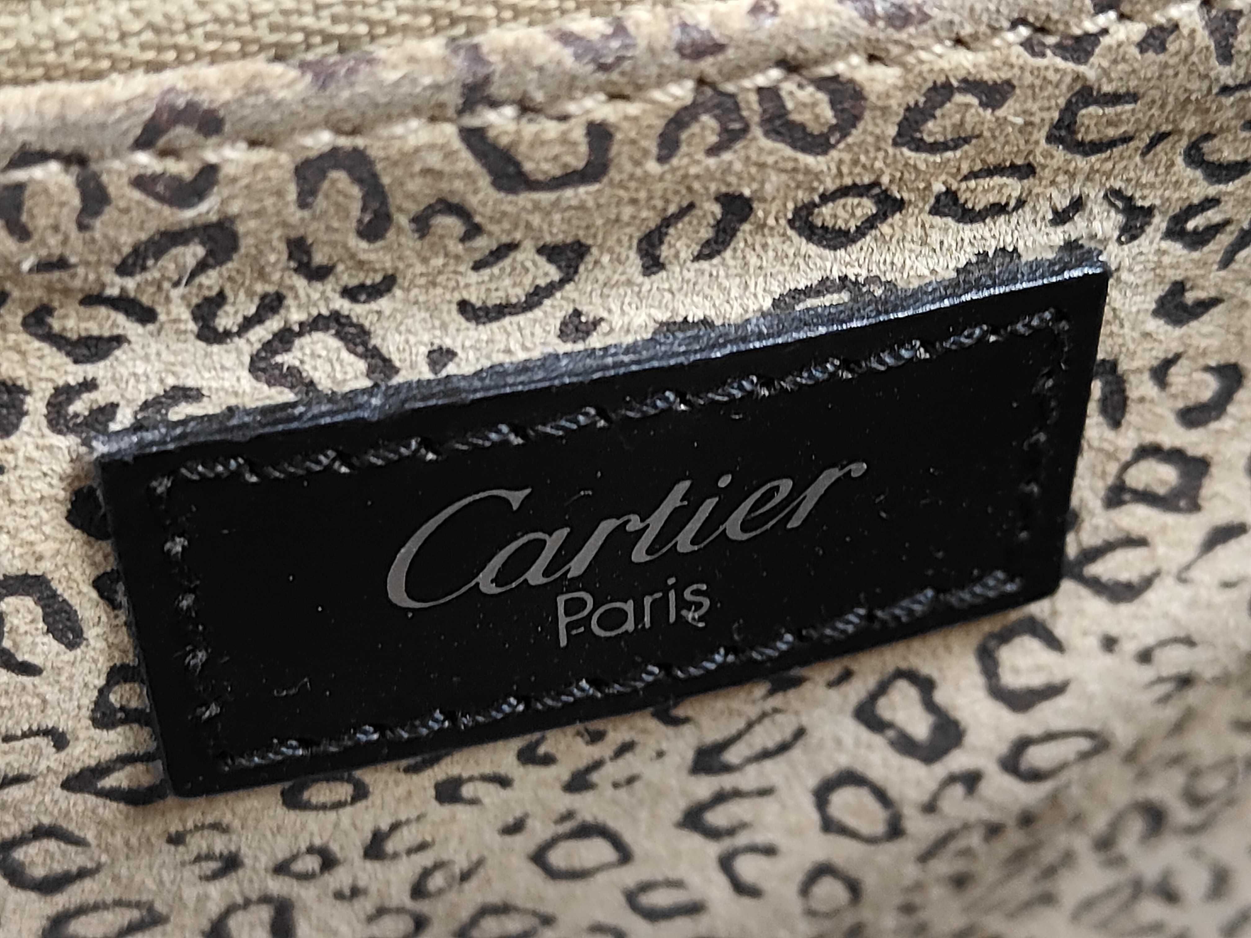 Panthère top handle handbag — view 10