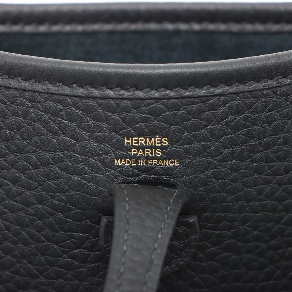 Evelyn 16 TPM Amazon Taurillon Clemence Black Gold Hardware K:2025 — view 7