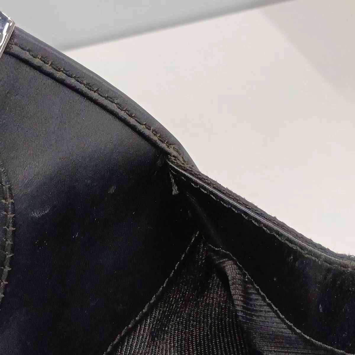 GG Canvas Jackie Canvas x Leather Shoulder Bag, Black — view 10