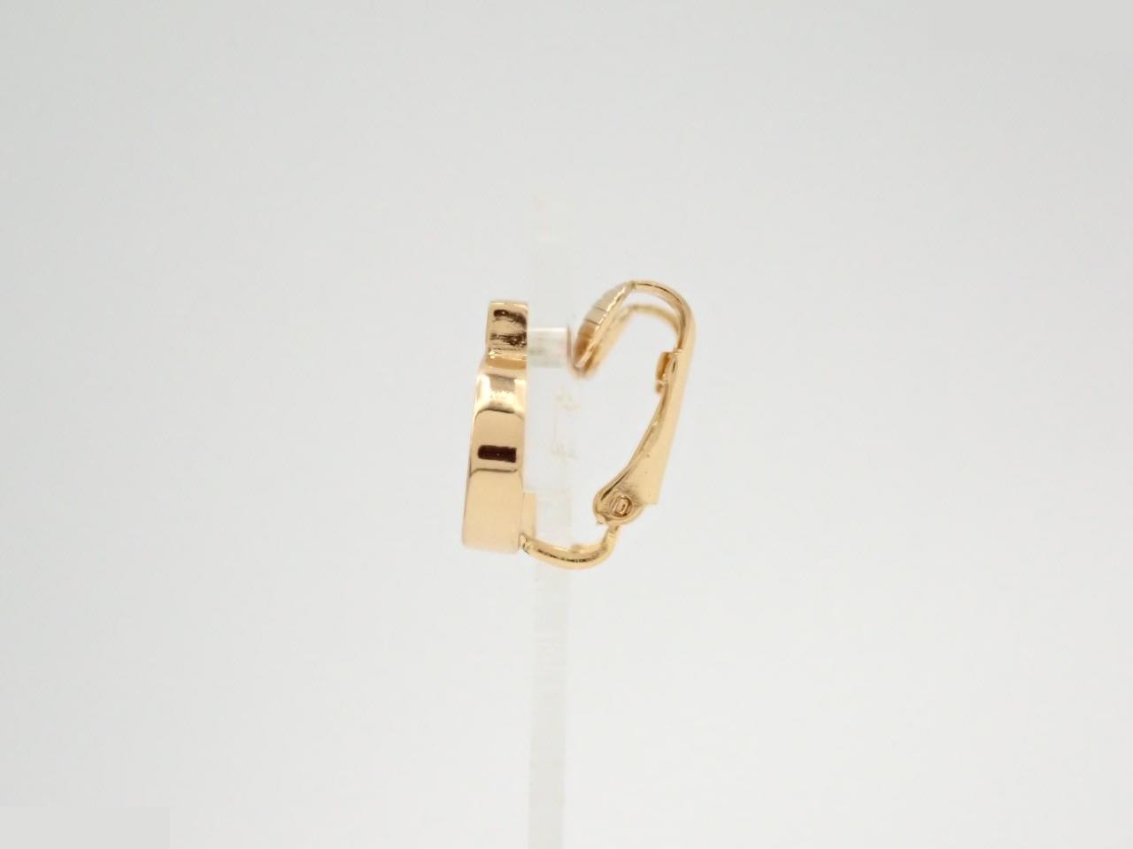 Gold and stone earrings — view 3