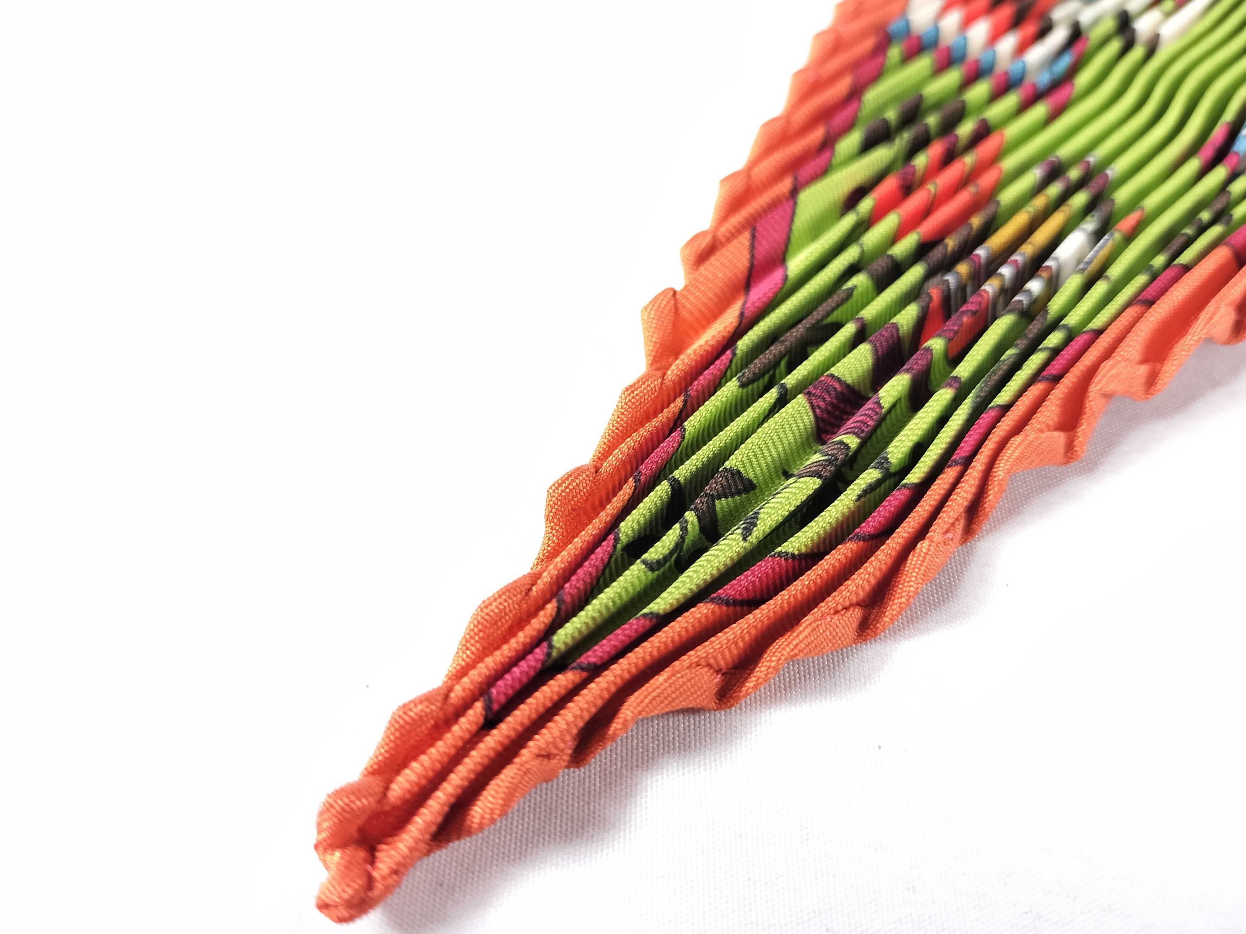 pleated scarf and other accessories — view 6