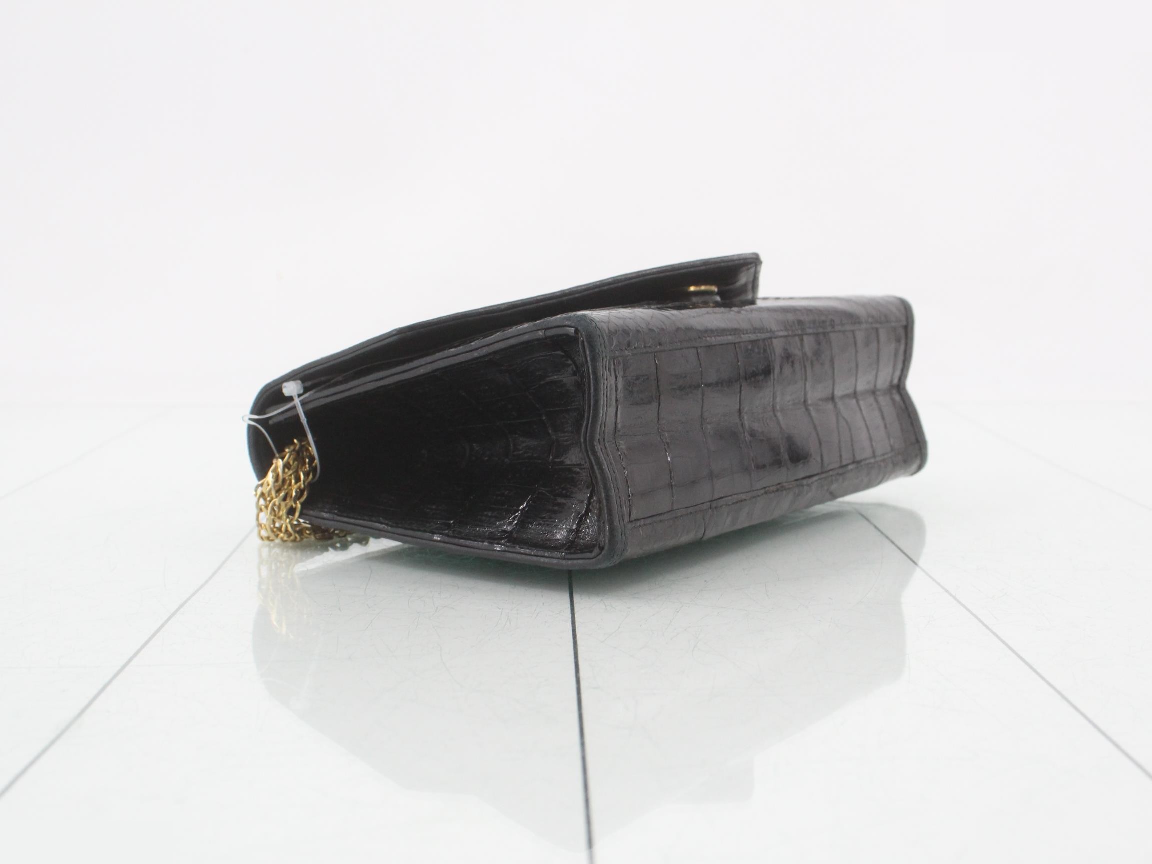 Crocodile shoulder bag — view 5