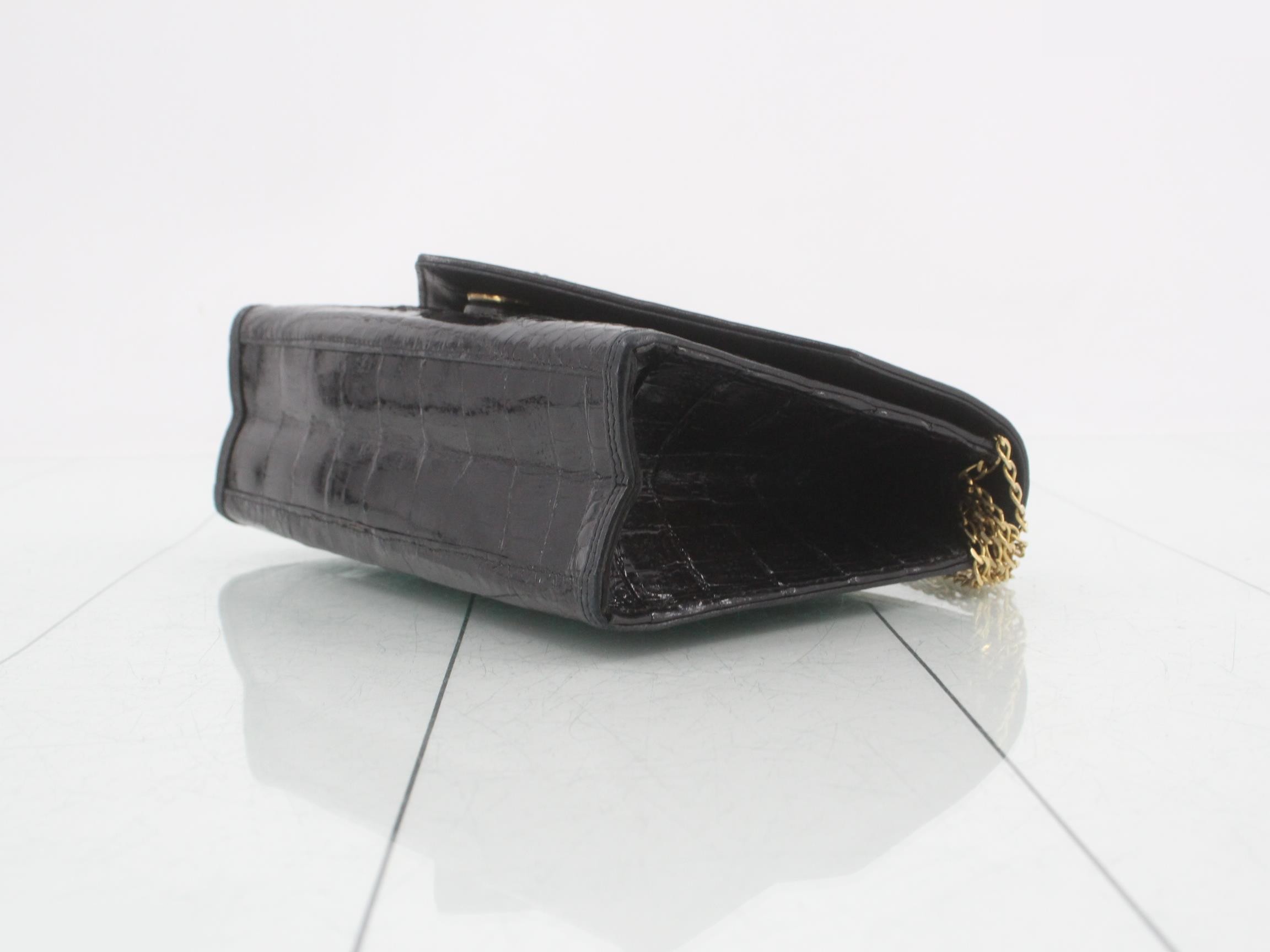 Crocodile shoulder bag — view 6