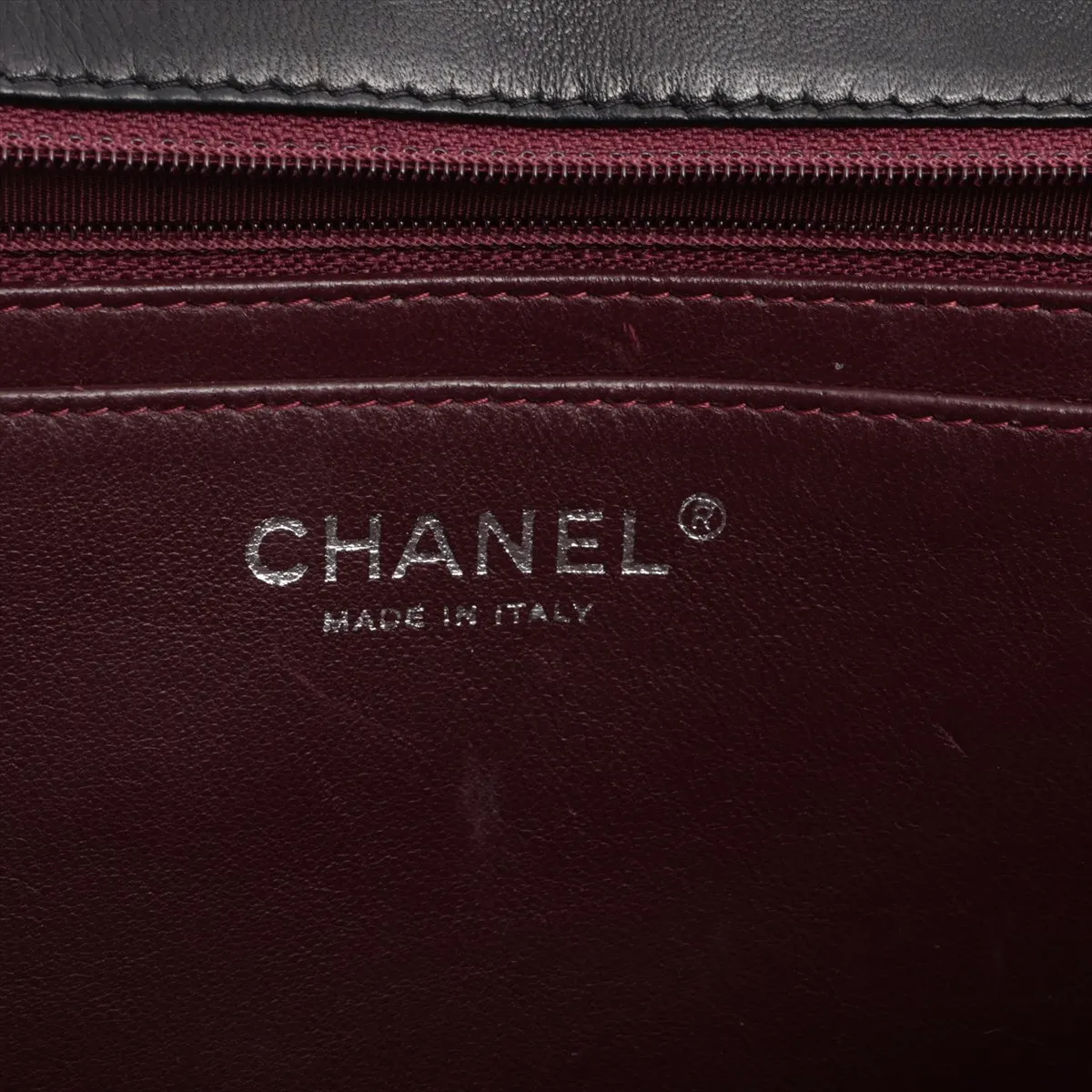 Deca Matelasse 34 Maxi Lambskin Single Flap Double Chain Bag Black Silver Hardware 14110417 14th Series A58601 — view 10