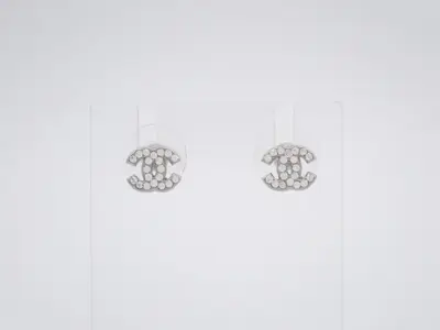 Earrings with Coco Mark logo