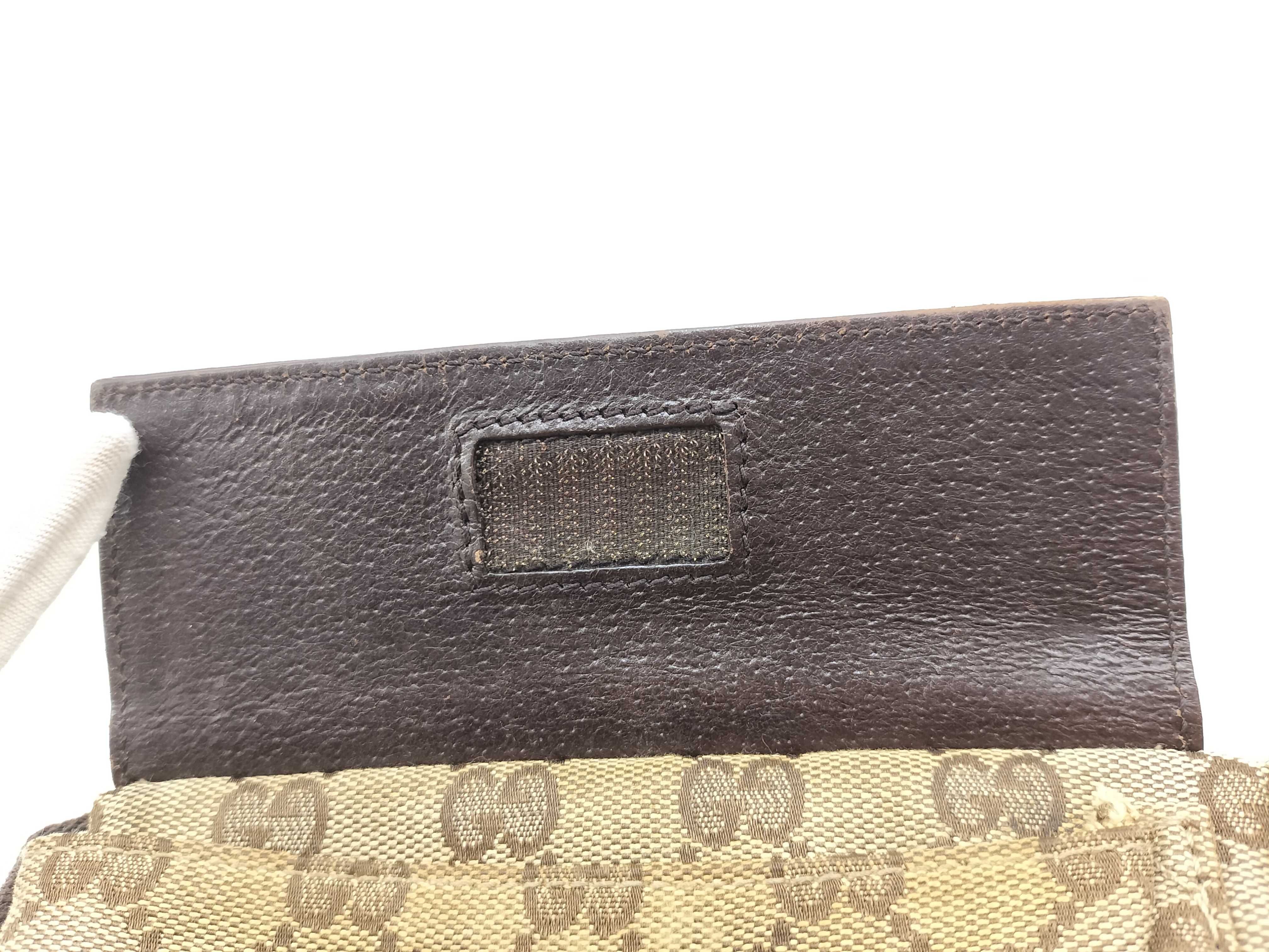 GG Canvas Waist Bag, Brown, 28566 — view 12