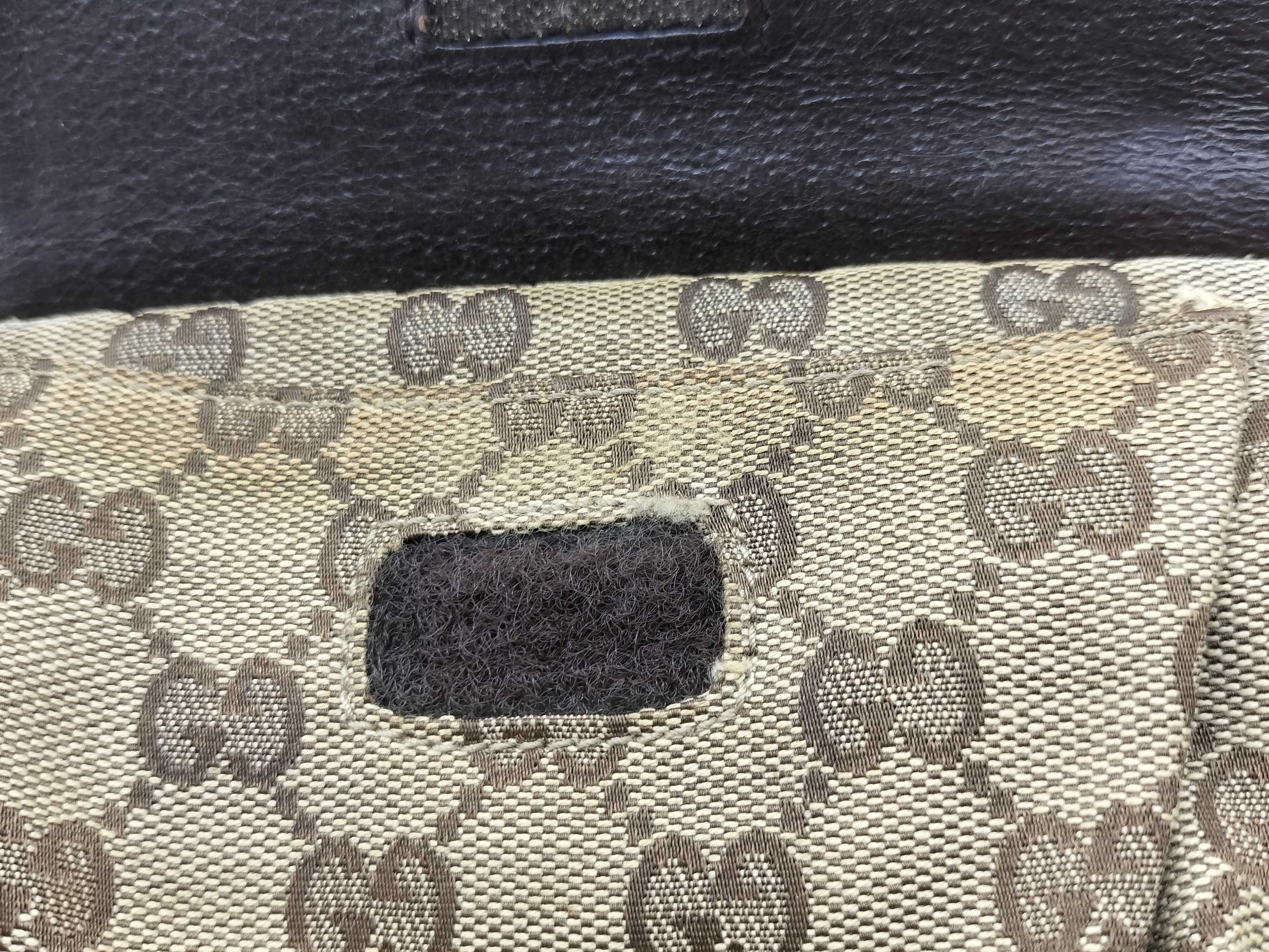 GG Canvas Waist Bag, Brown, 28566 — view 13