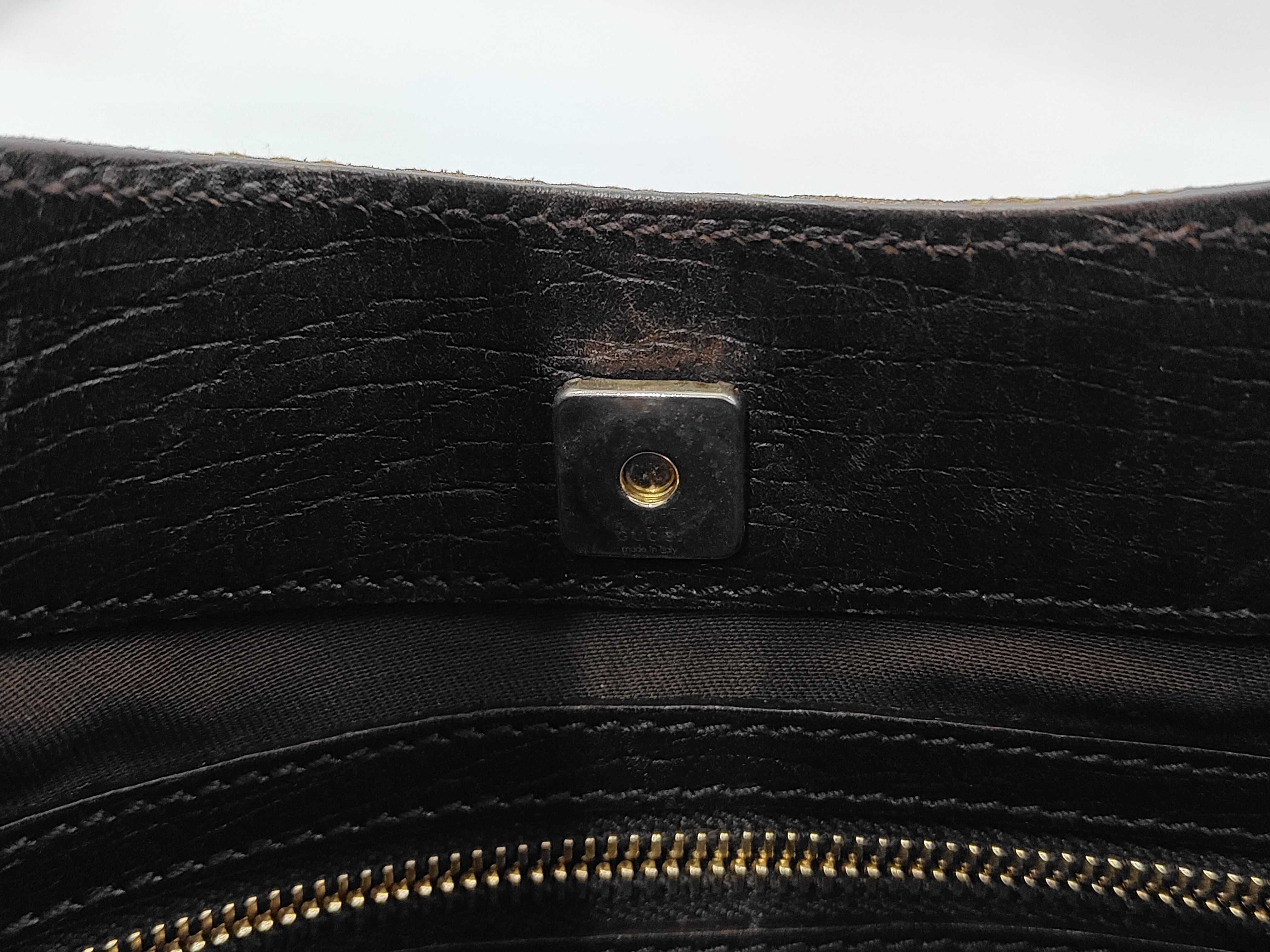 GG Canvas Cherie Line Shoulder Bag — view 10