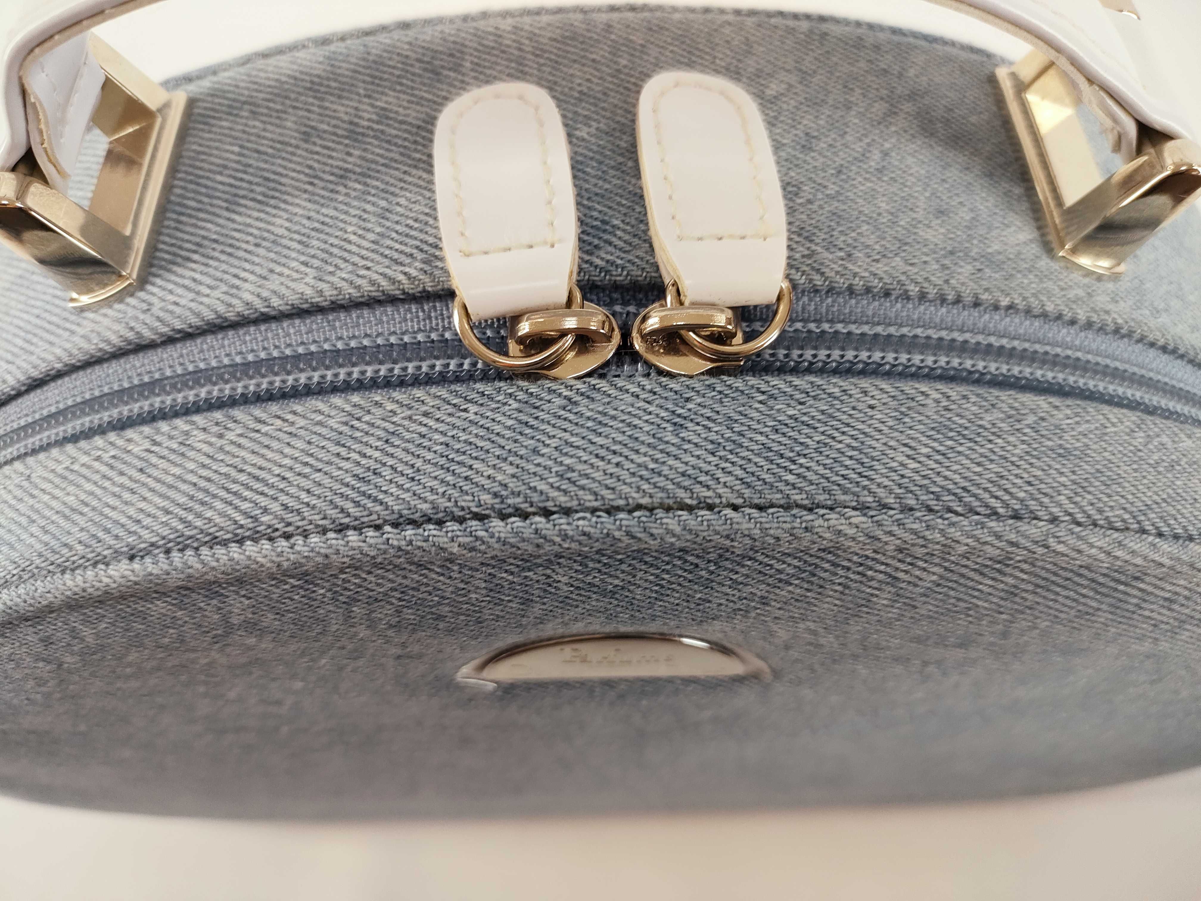 denim cosmetic box vanity bag — view 8