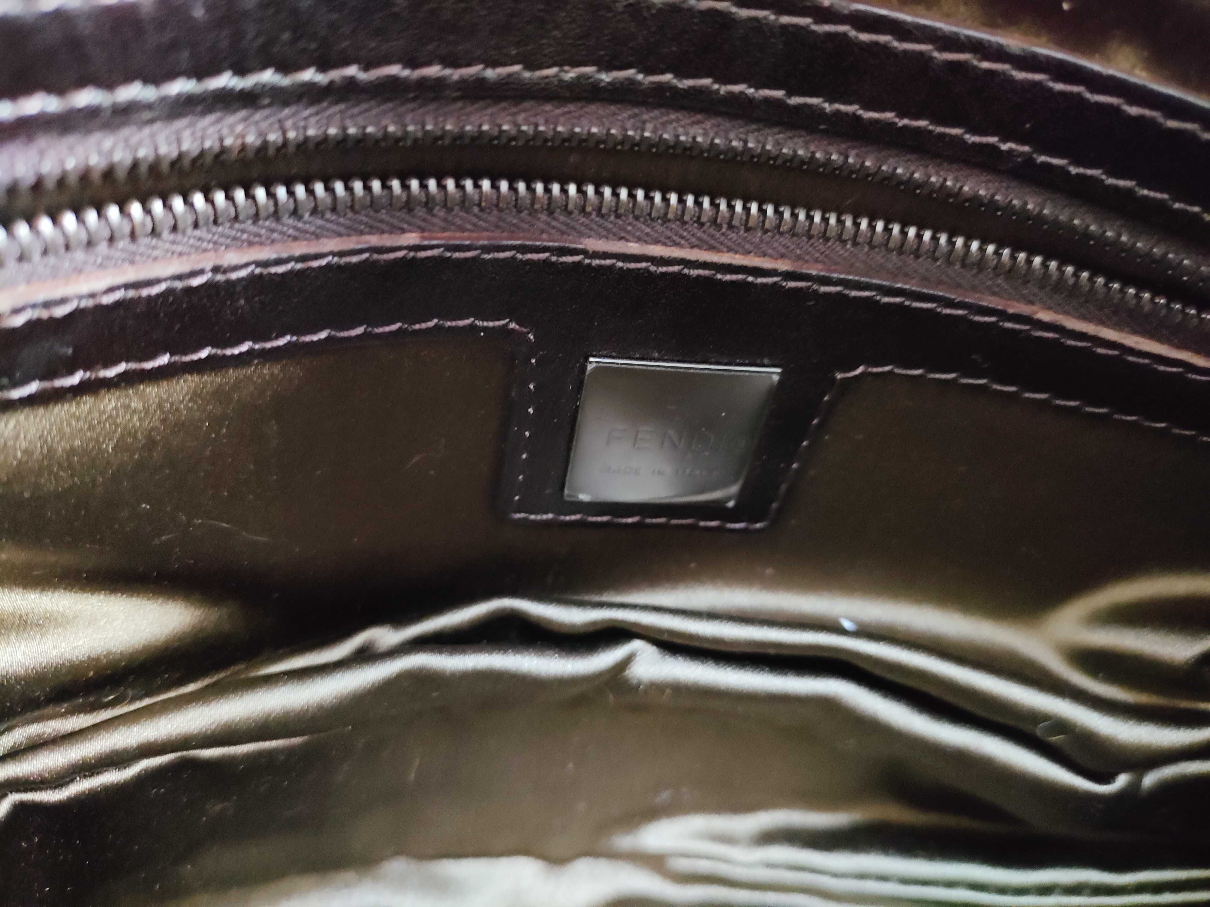 Mamma Fendi Fur Jungle Mamma Bucket Shoulder Bag — view 12