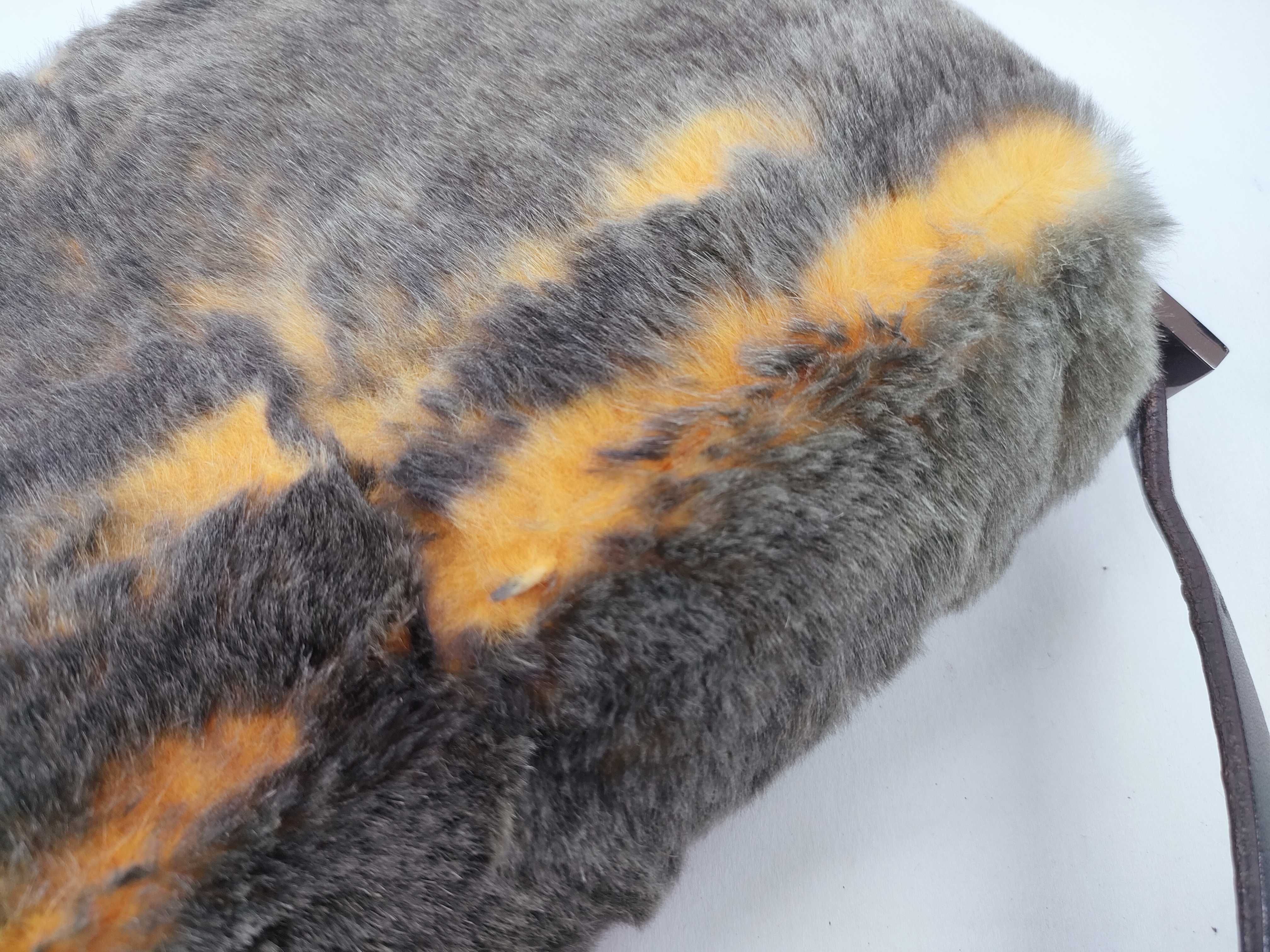 Mamma Fendi Fur Jungle Mamma Bucket Shoulder Bag — view 15