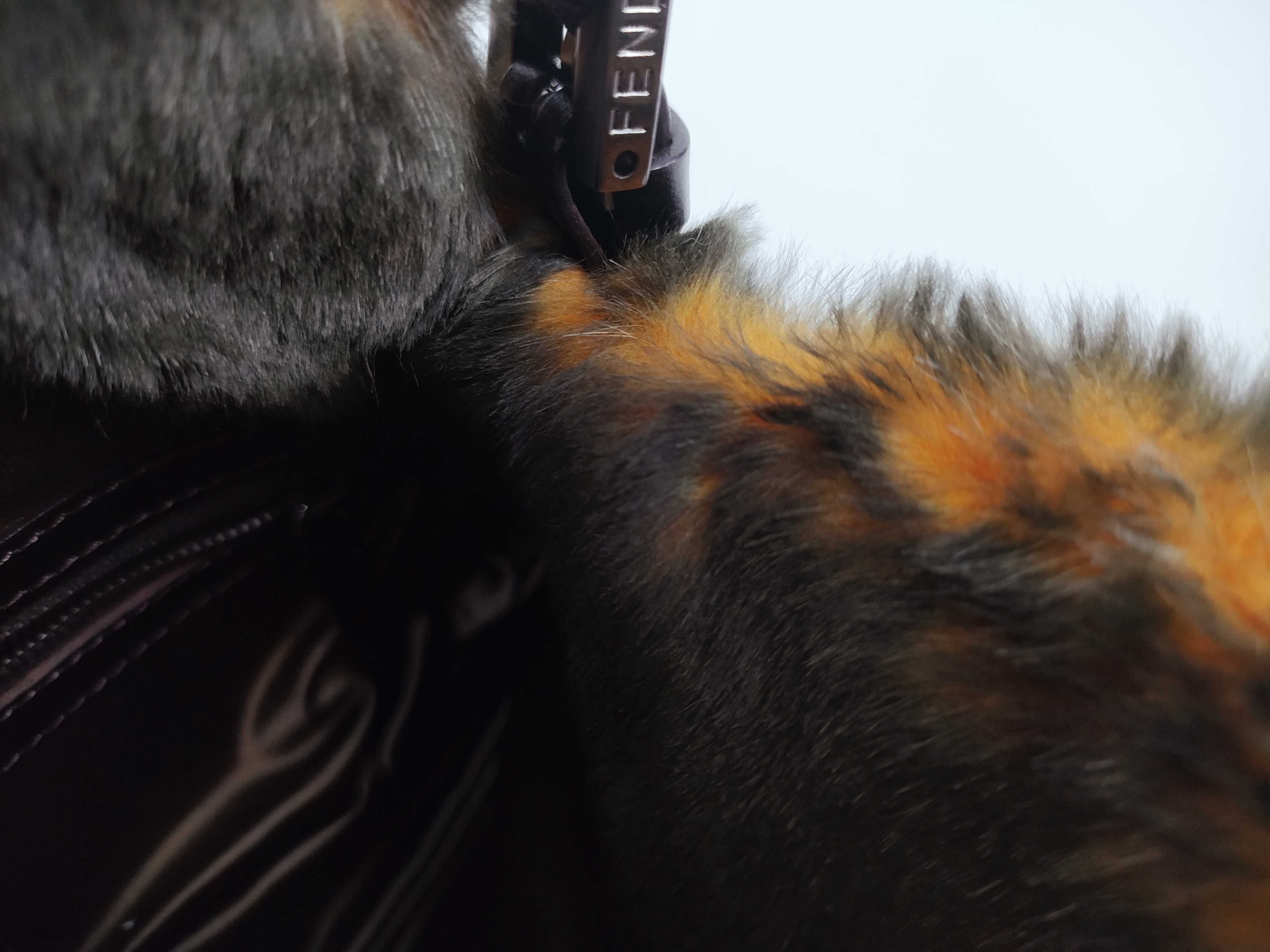 Mamma Fendi Fur Jungle Mamma Bucket Shoulder Bag — view 10