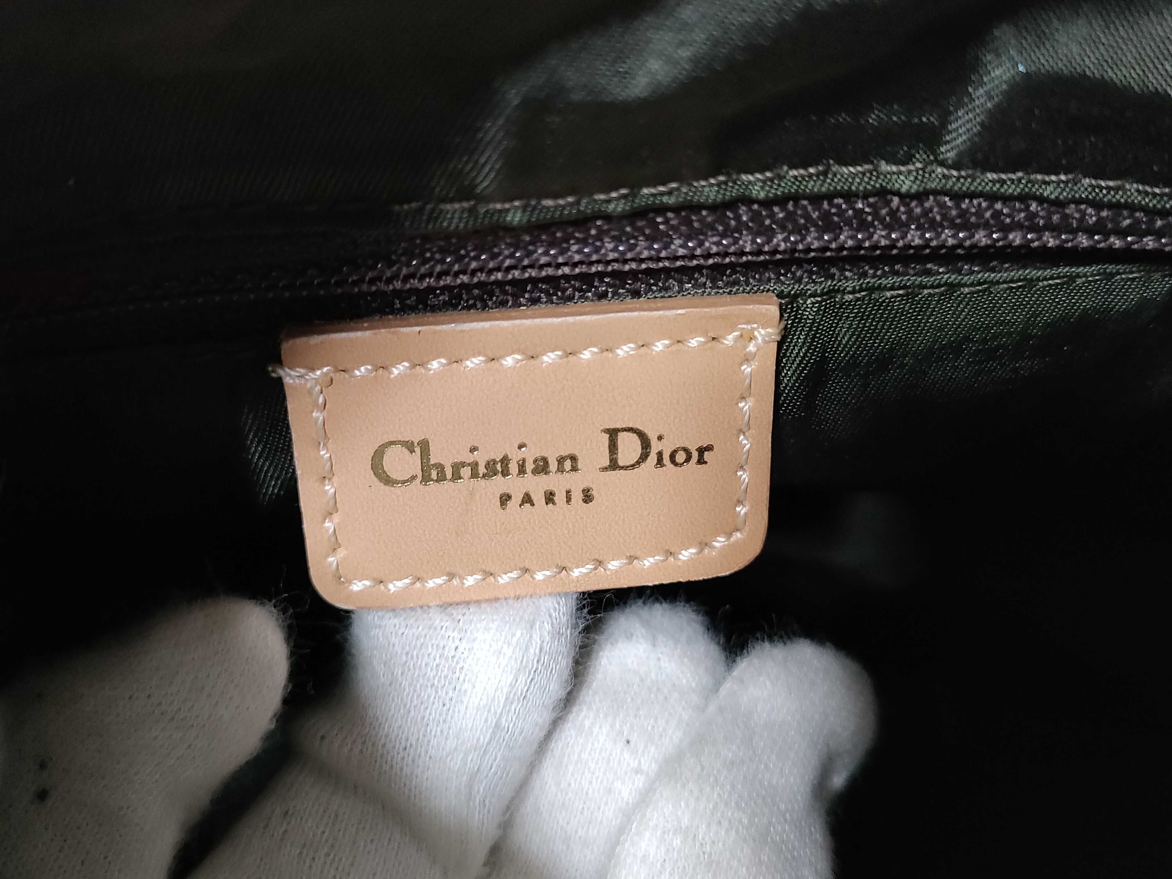 Trotter Dior Canvas Boston Bag — view 11