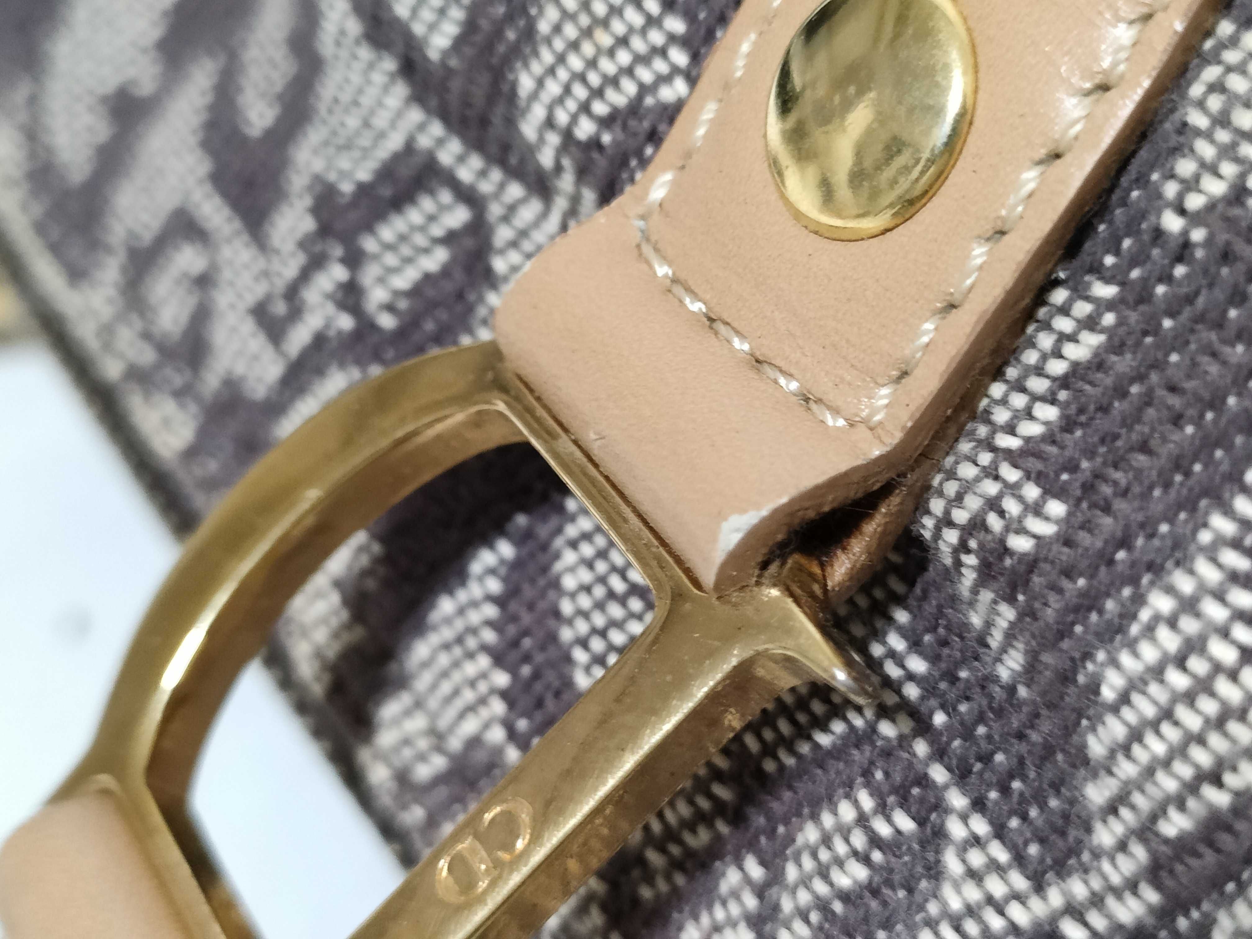Trotter Dior Canvas Boston Bag — view 5