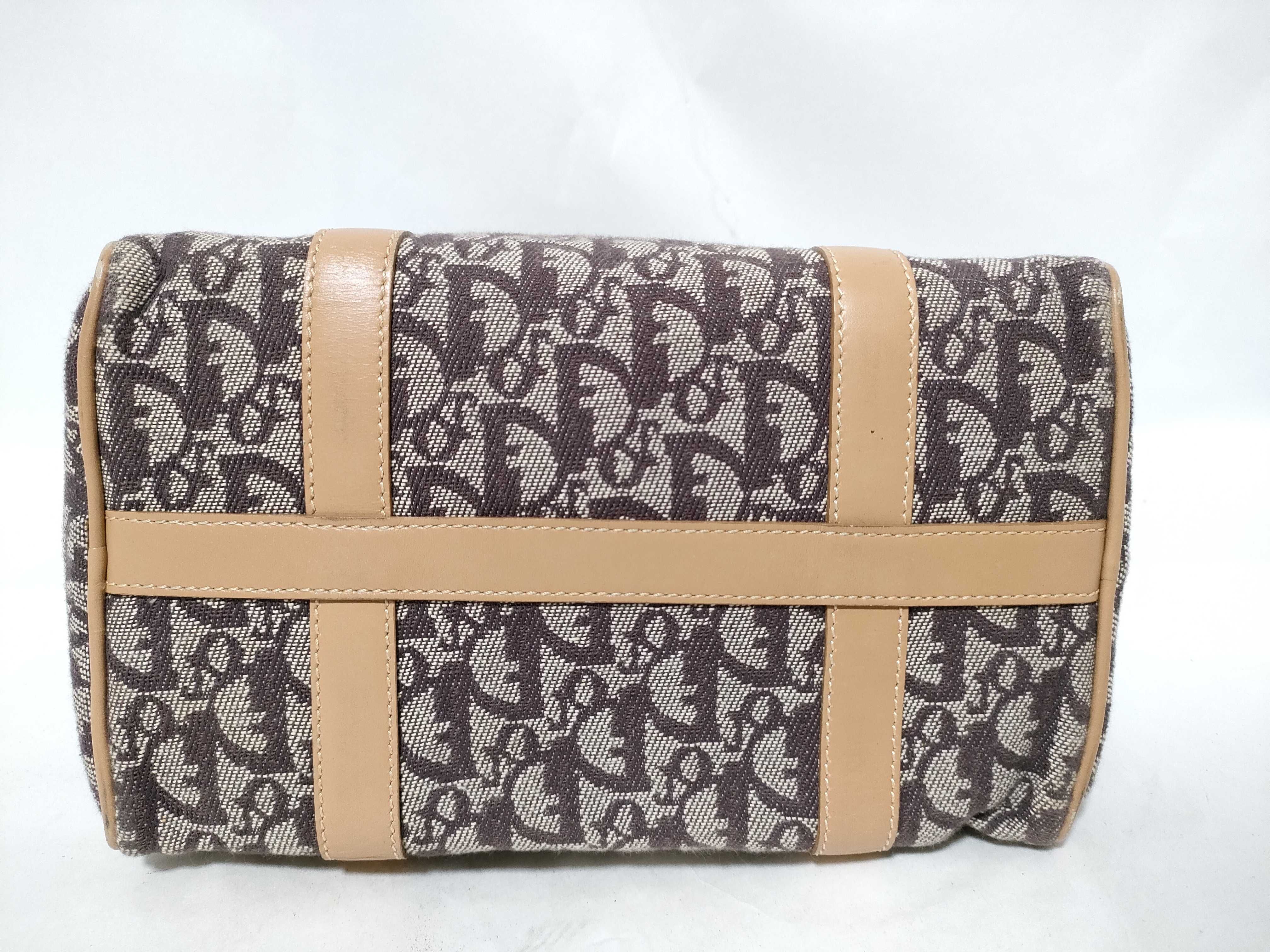 Trotter Dior Canvas Boston Bag — view 7