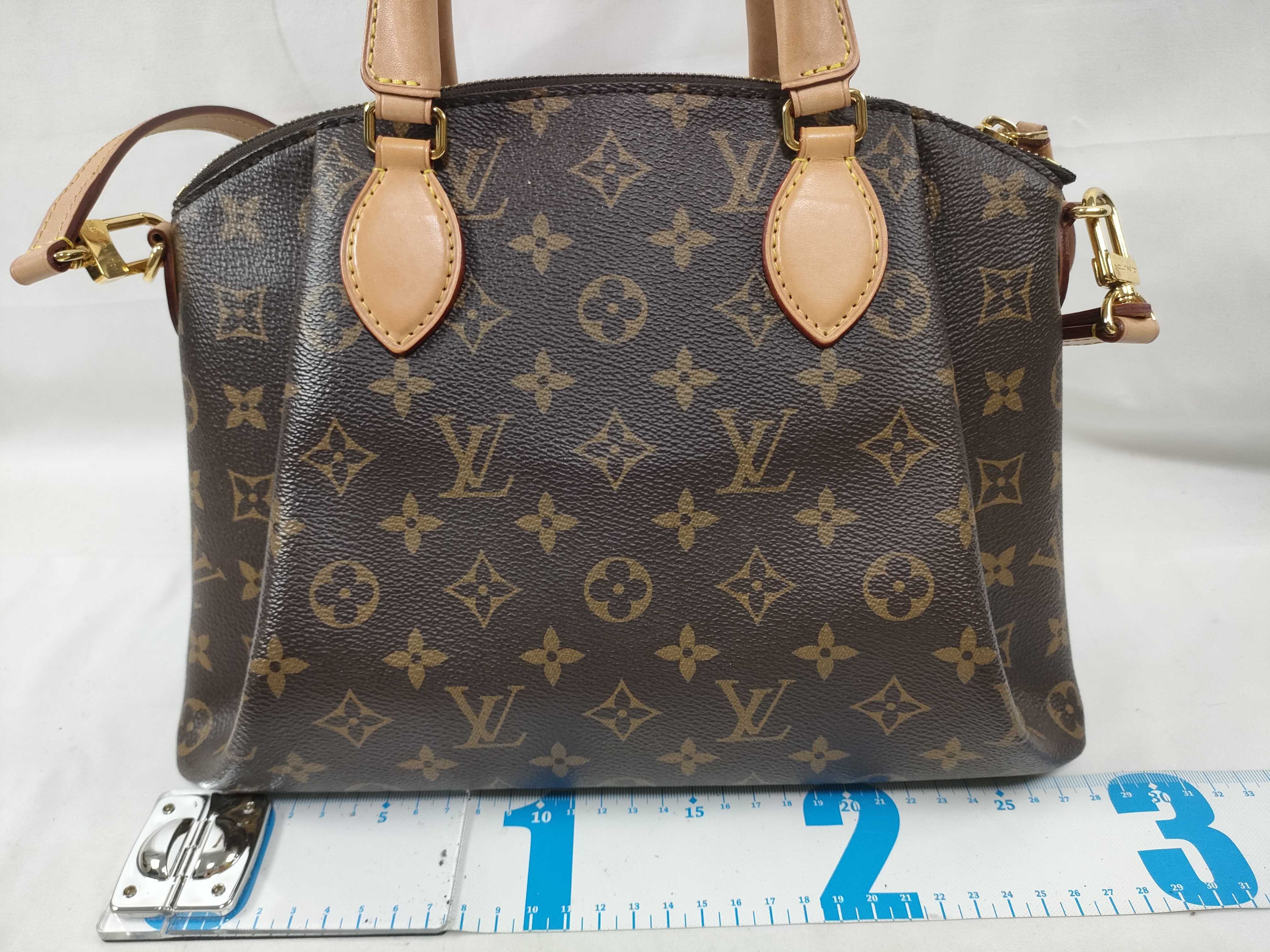 Monogram Louis Vuitton Rivoli Monogram Handbag Shoulder Bag Handbag — view 2