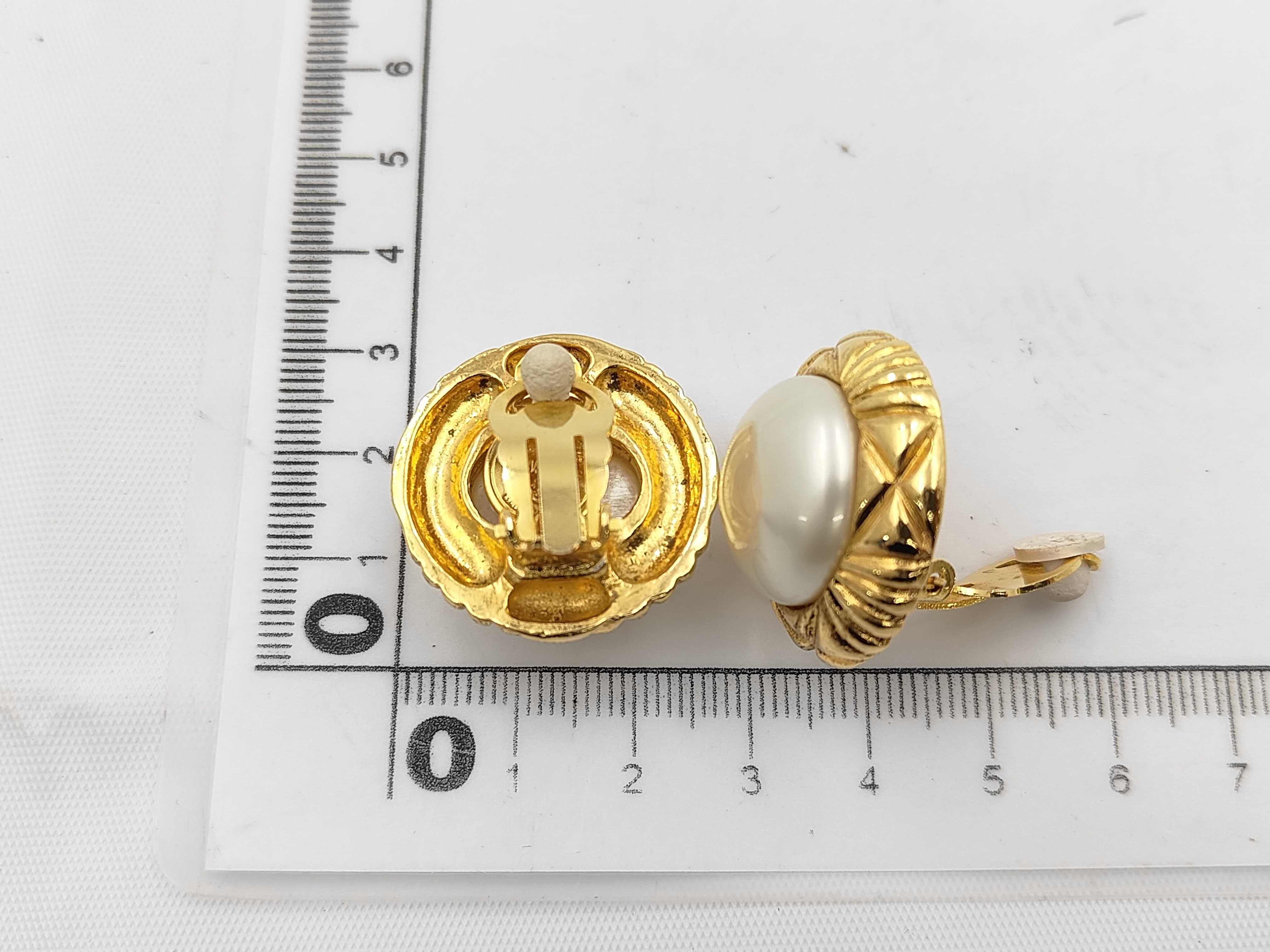 Pearl Gold Earrings — view 6