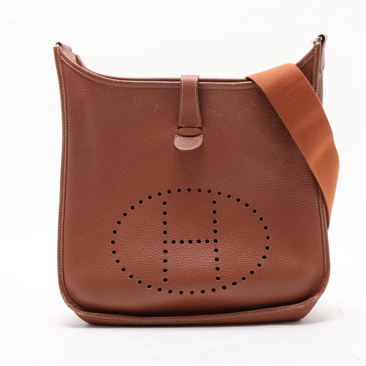 Evelyne 3 33 GM Taurillon Clemence Gold Silver Hardware JO:2011