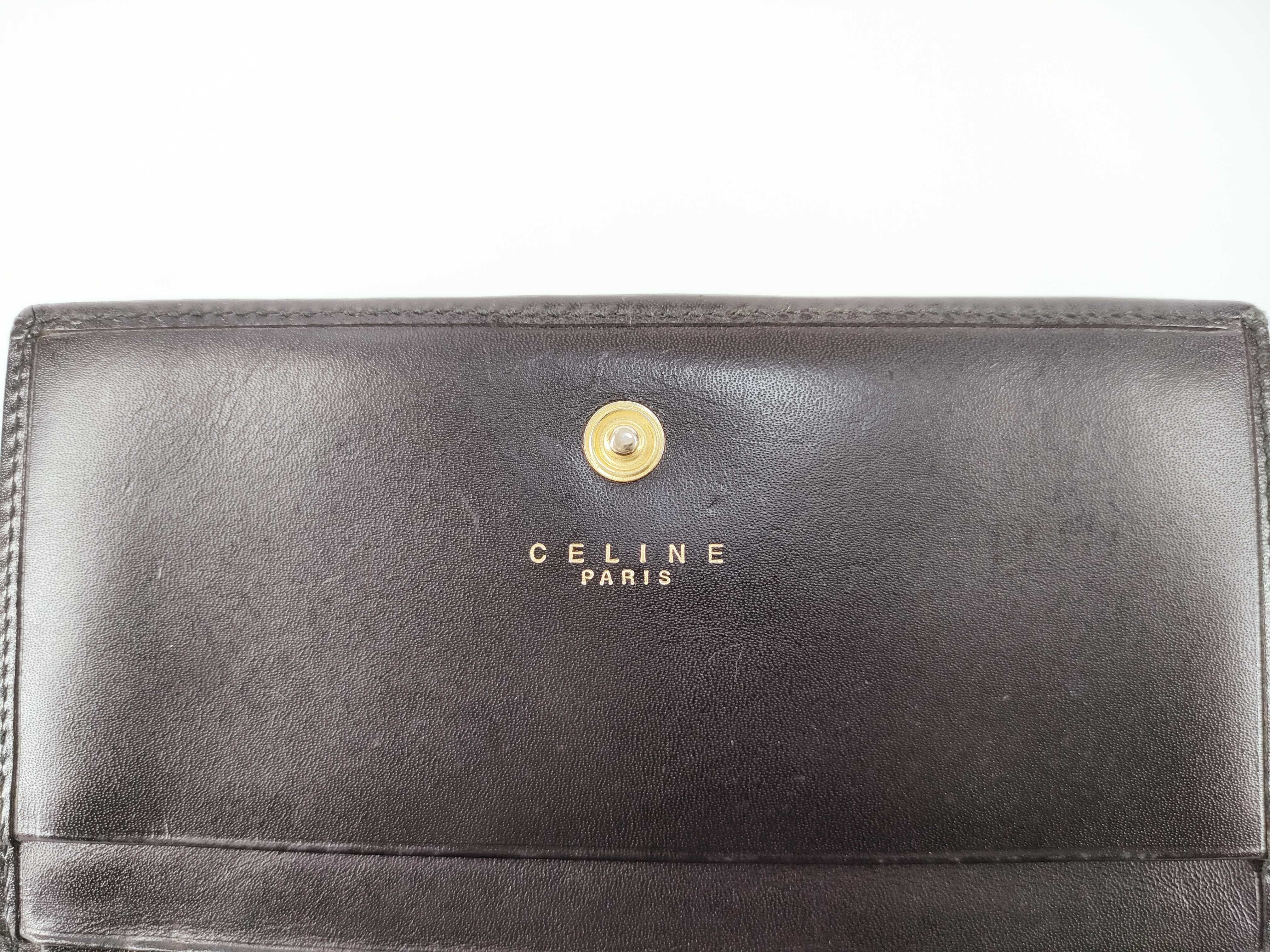 Macadam pattern bi-fold compact wallet, black wallet — view 10