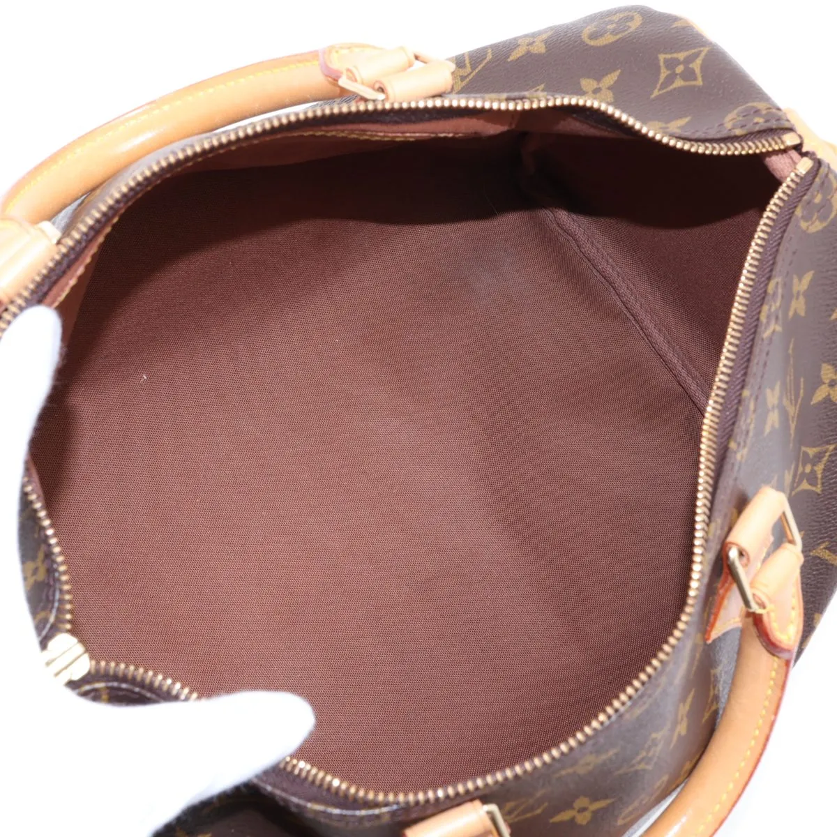 Monogram Speedy 35 M41524 SP1918 Brown with initials — view 7