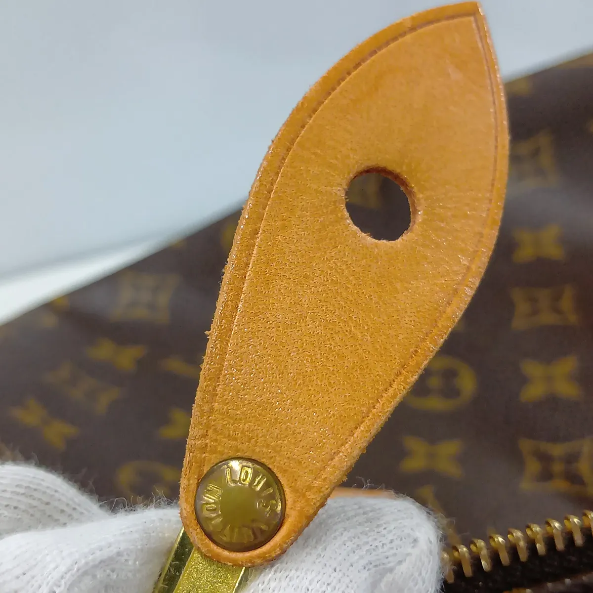 Monogram Speedy 35 M41524 SP1918 Brown with initials — view 10