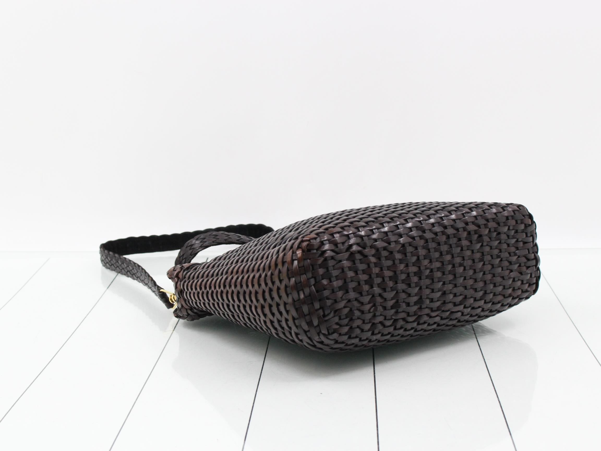 woven bamboo 2-way bag — view 5