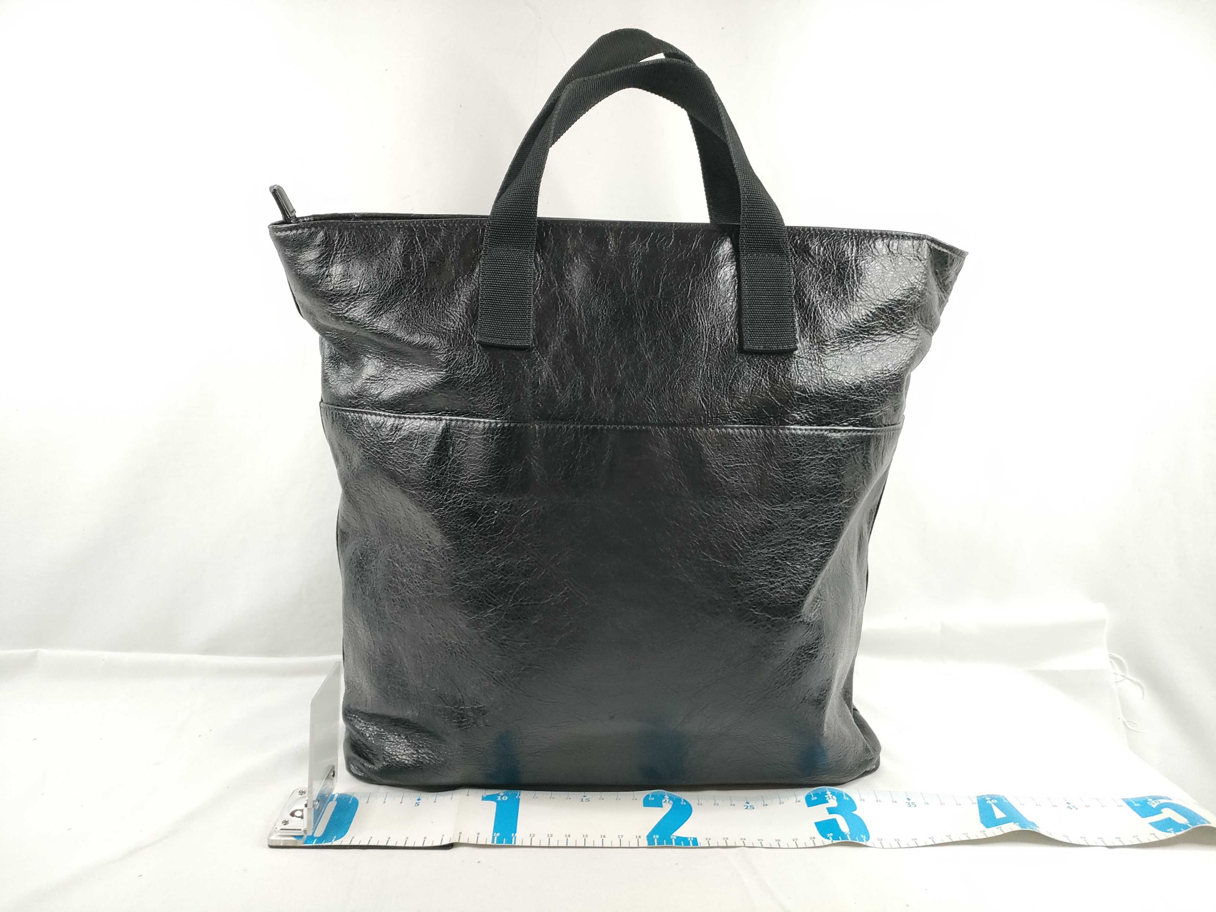 Explorer Tote Leather 2-Way Tote Bag Black 638804 Tote Bag — view 2