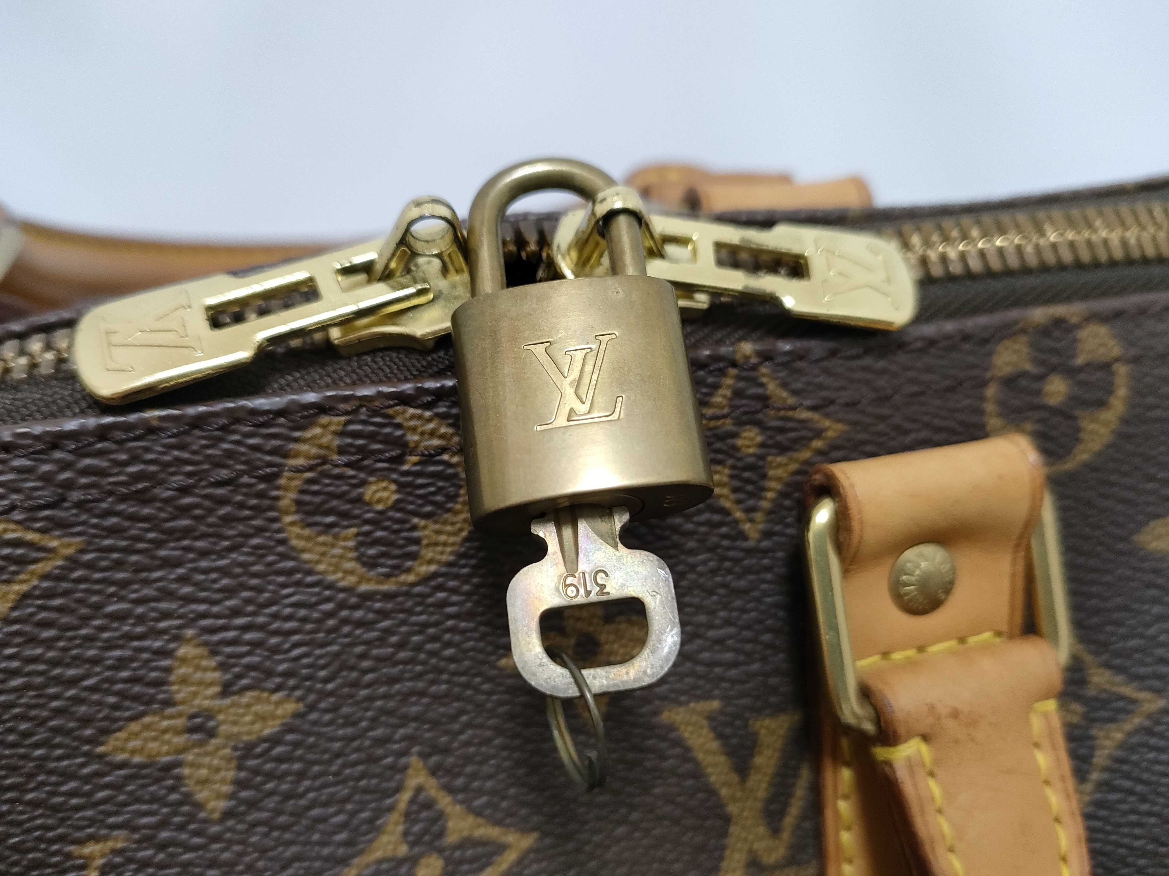 Monogram M41428 Monogram Keepall 45 Boston Bag (Signed) — view 13