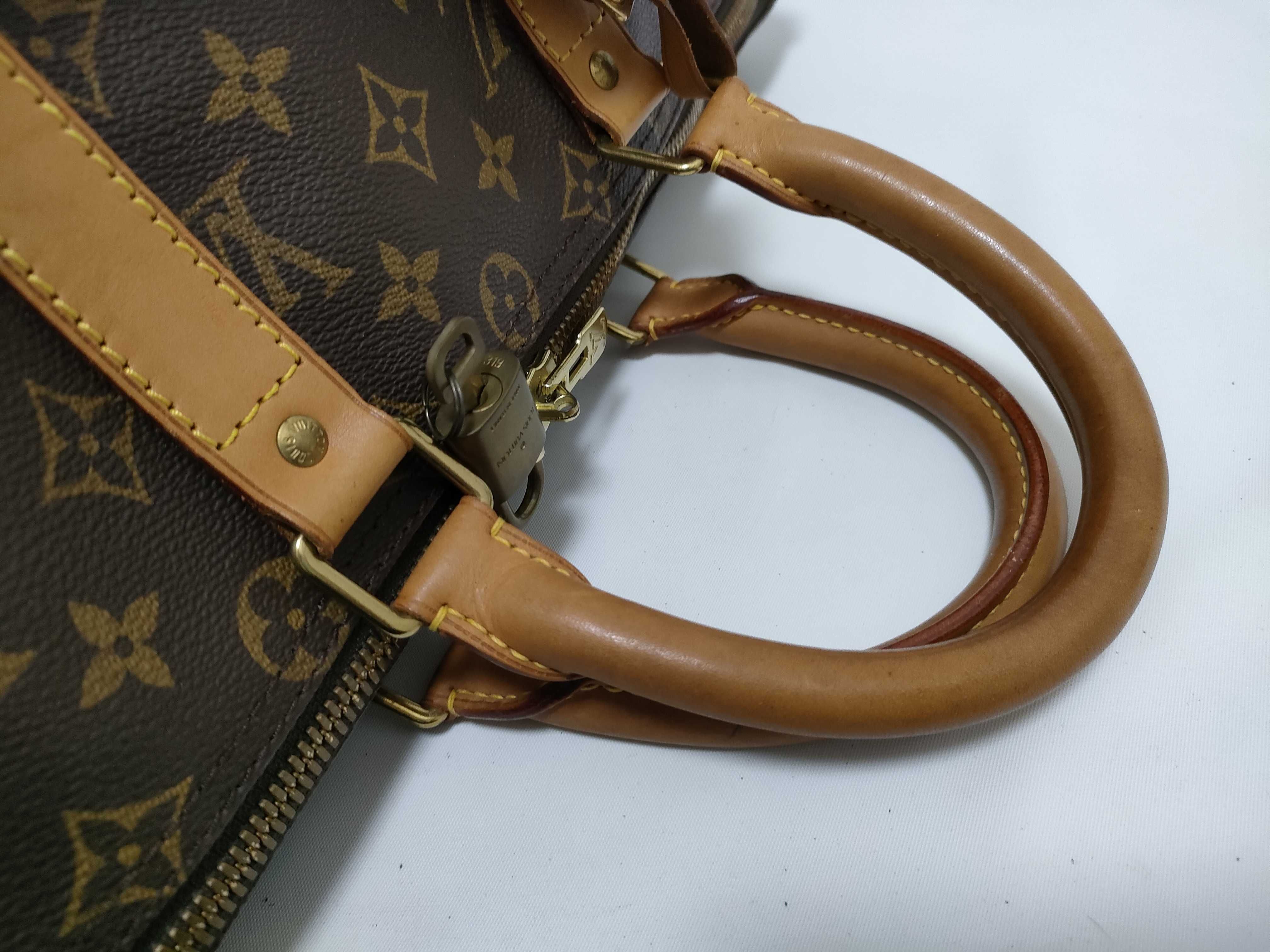 Monogram M41428 Monogram Keepall 45 Boston Bag (Signed) — view 3