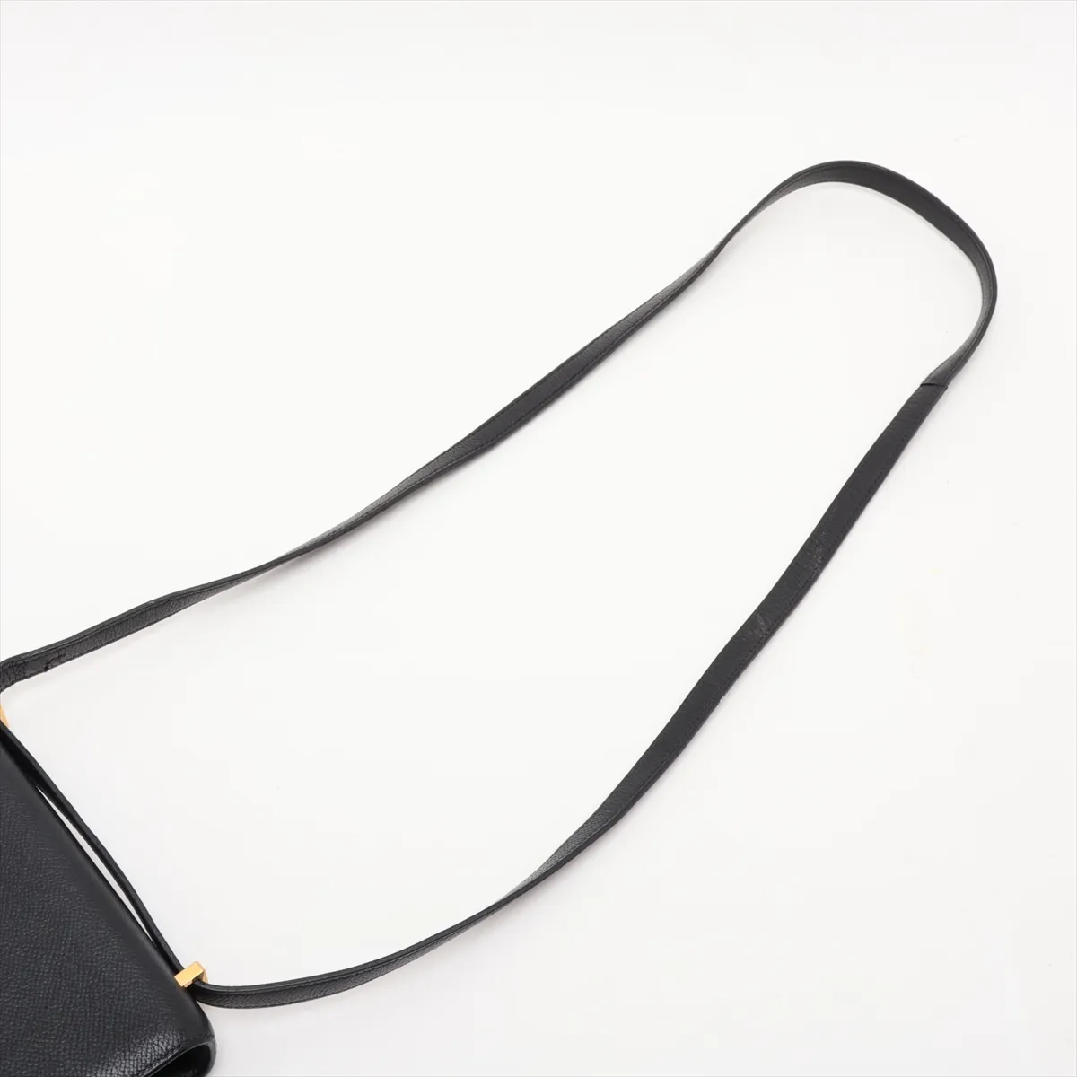 [Individually packaged] Hermes Constance 3 Mini 18, Veau Epsom leather, black, gold hardware, faint engraving. — view 5