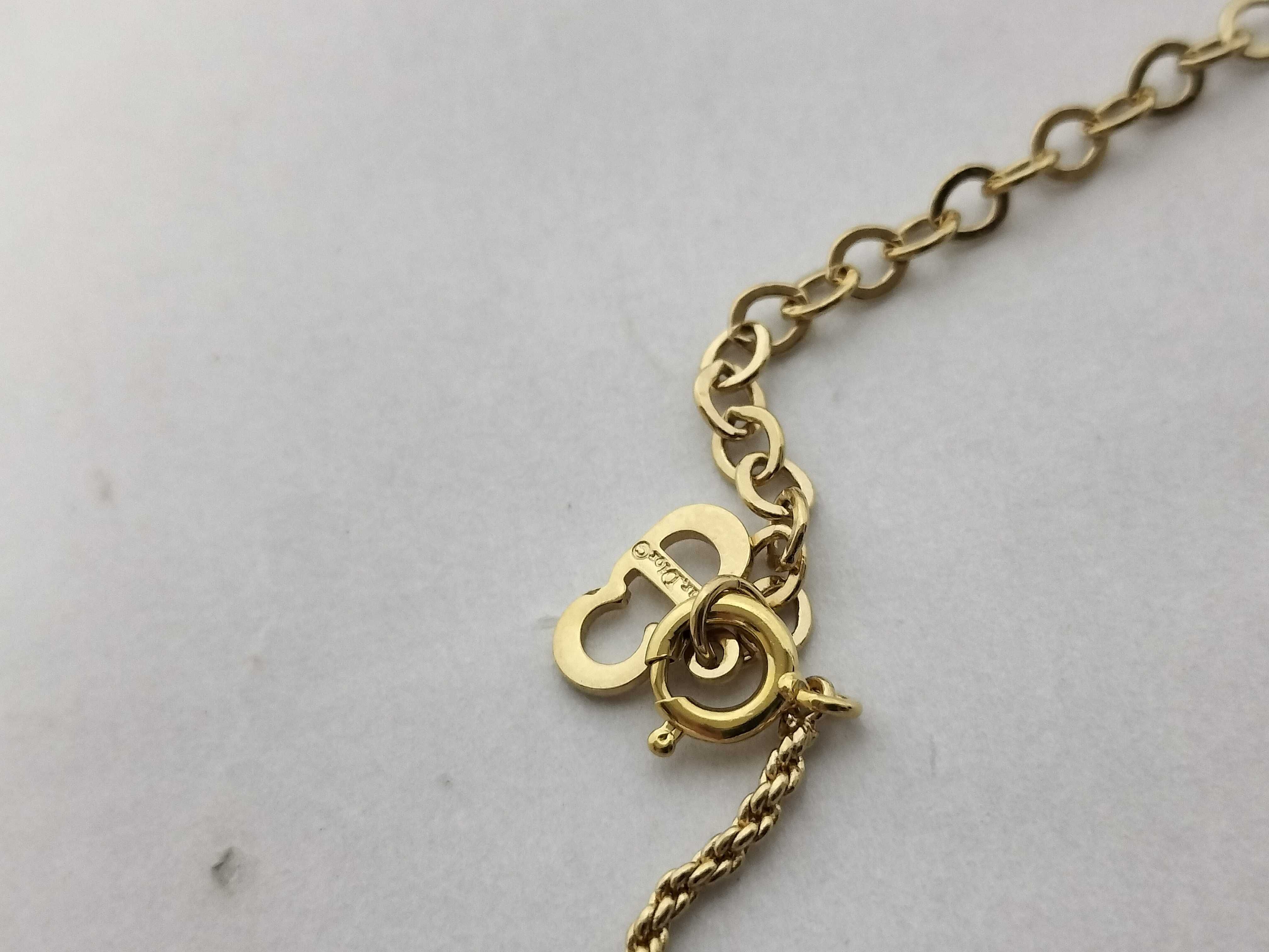 Circle CD Logo Necklace — view 5
