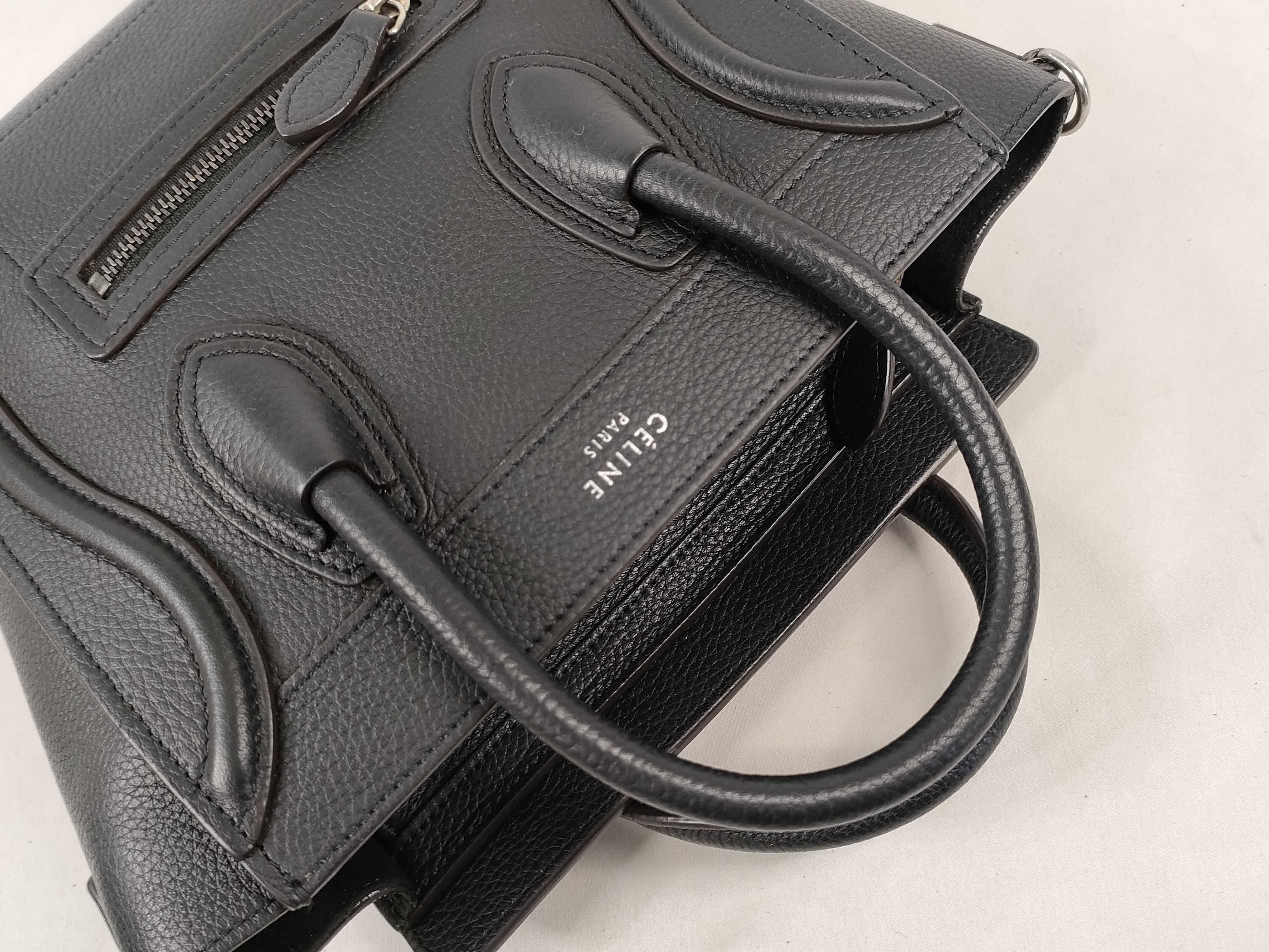 Luggage Nano Shopper Suri Black Handbag — view 3